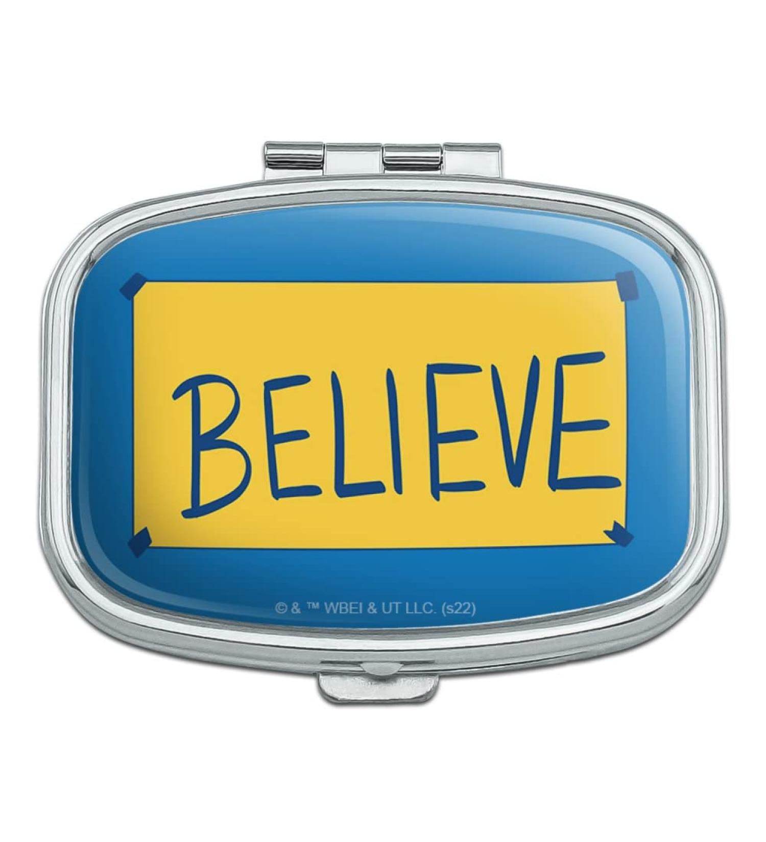 Buy Ted Lasso Believe Rectangle Pill Case | Unique Trinket Gift Box for Fans - Shop Internationally - Buy Online on GoSupps.com