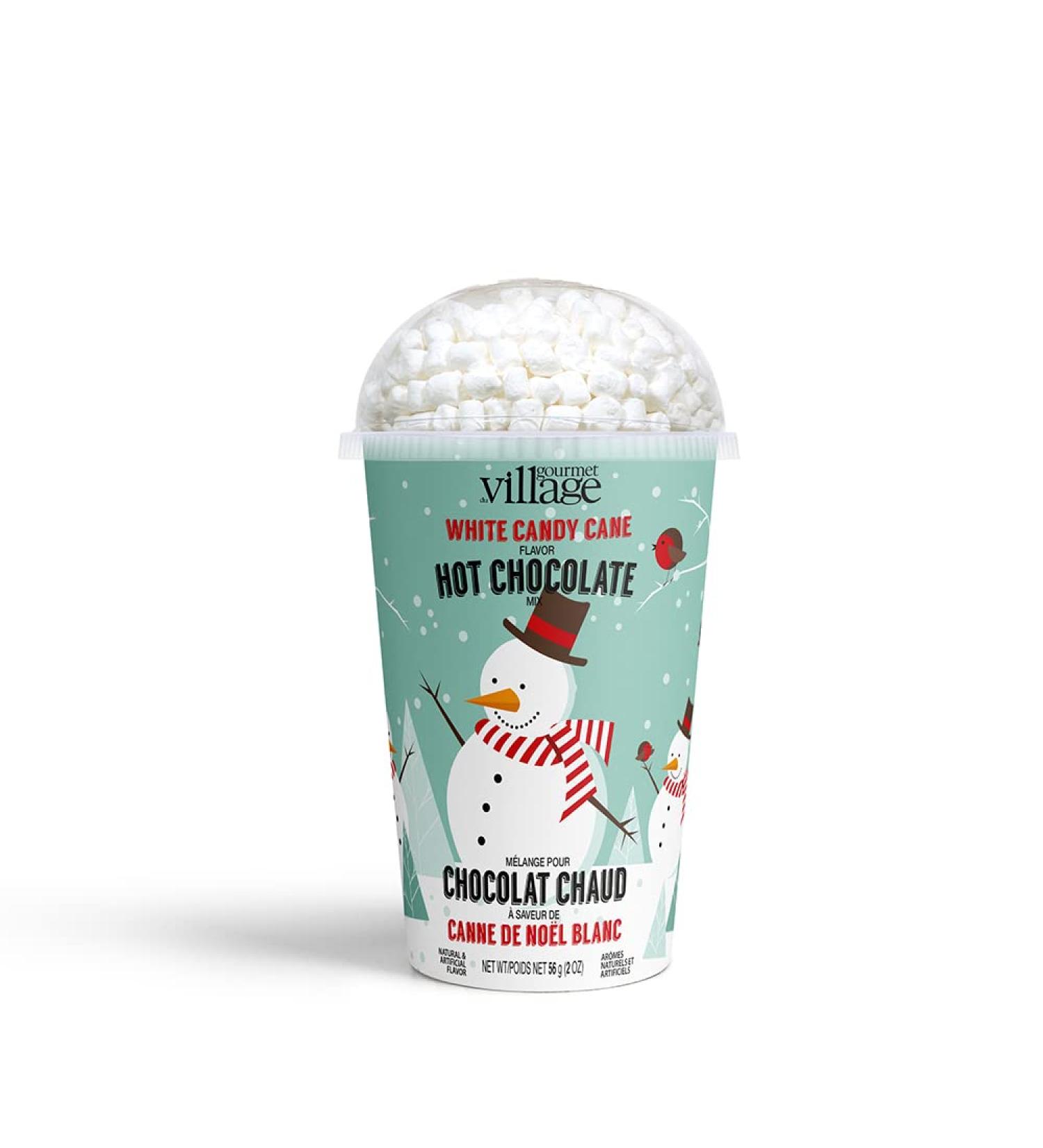 Gourmet du Village HOT Chocolate Cup Retro Snowman 58 Grams Chocolate Banana 58 g (Pack of 1) - Buy Online on GoSupps.com