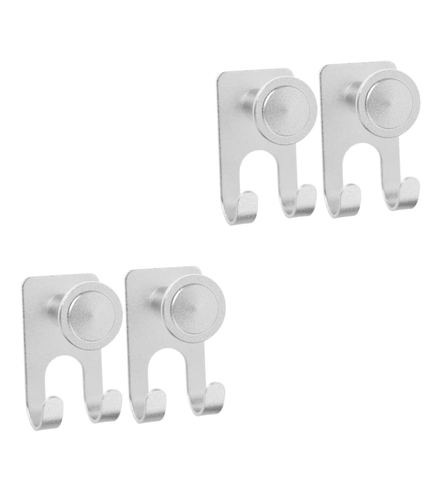 Cabilock 4-Piece No Hook Shaving Hooks - Bath Towel & Razor Holder for Men | Aluminum Alloy Storage Solutions for Bathroom - Buy Online on GoSupps.com