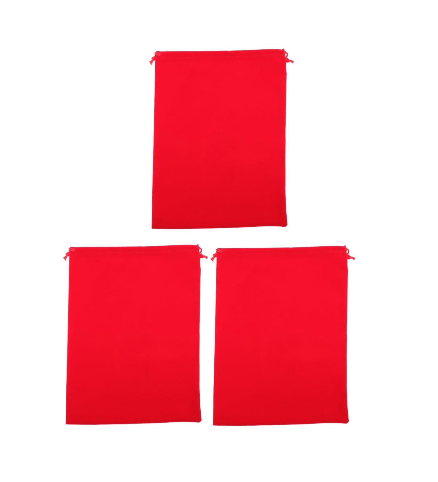 Outanaya 3pcs Hair Dryer Storage Bag Travel Hair Dryer Bags Hair Dryer Travel Bags Flannel Red - Buy Online on GoSupps.com