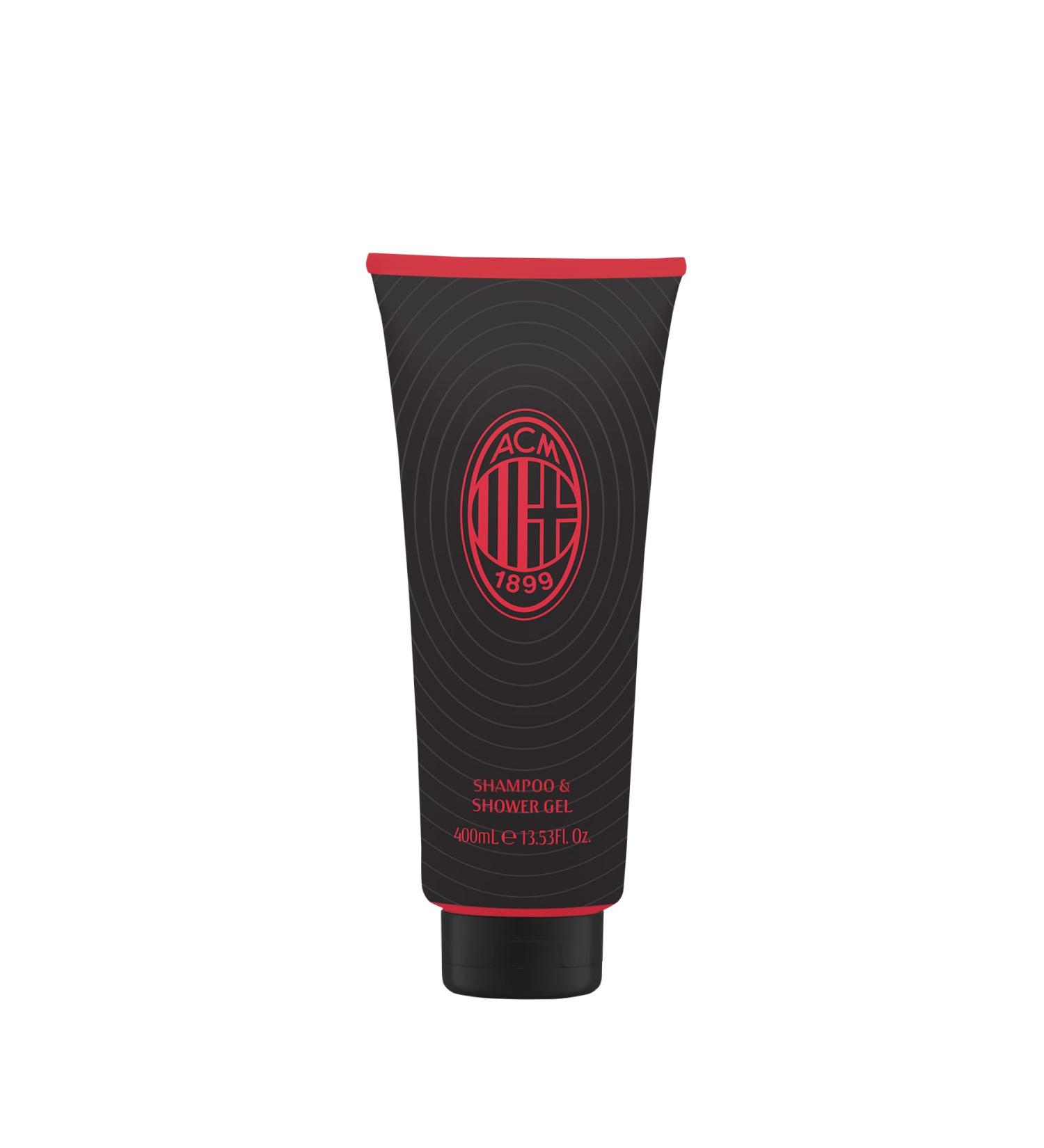  DIAMOND INTERNATIONAL MILAN | Men's Shampoo & Shower Gel with a woody and spicy fragrance elegant Rossonero packaging made in Italy 400 ml - Buy Online on GoSupps.com