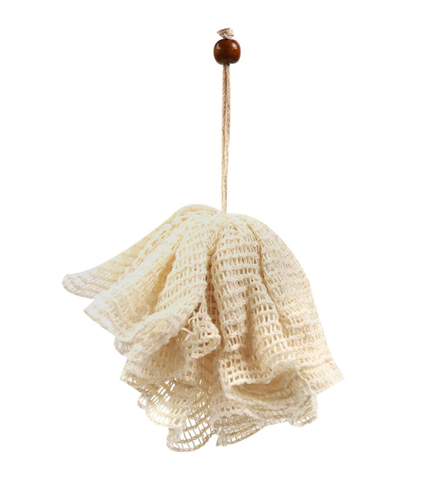 Buy Exfoliating Bath Towel Mesh Pouf Shower Ball - Bulk Body Sponge & Scrubber for Ultimate Relaxation - Buy Online on GoSupps.com