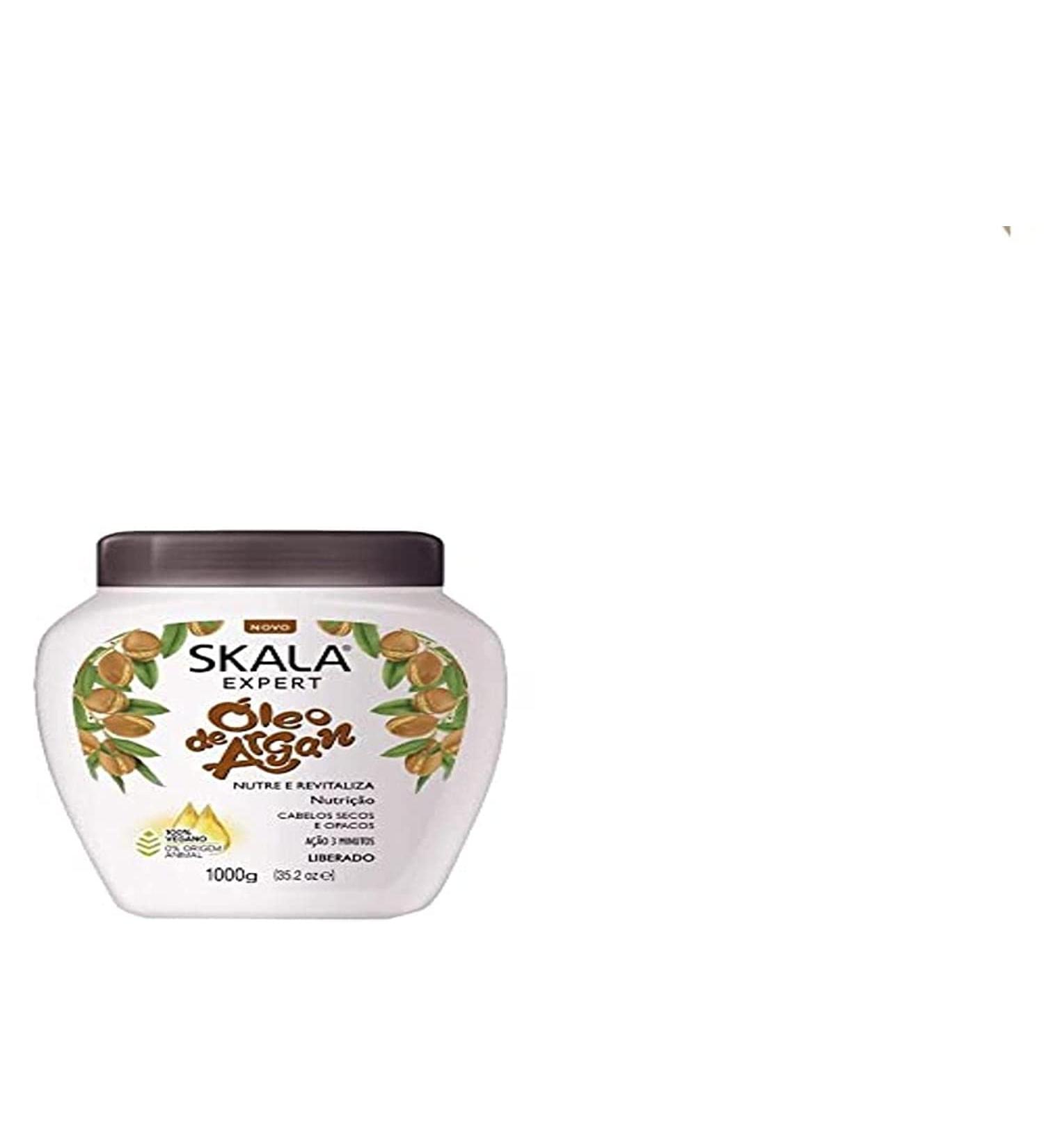 Buy SKALA Argan Oil Conditioner Cream 1000 Ml - Hydrating & Nourishing - International Shipping Available - Buy Online on GoSupps.com