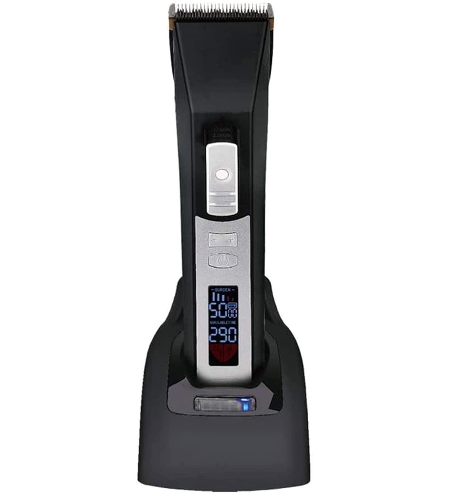 Buy Professional Hair Clippers for Men - Cordless Electric Hair Trimmer Kit with LED Display - Perfect for Hair Cutting & Barbers - Ideal Gift - Buy Online on GoSupps.com
