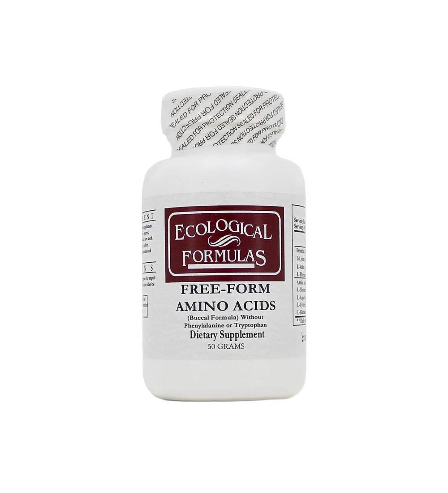 Ecological Formulas - Free-Form Amino Acids 50 gms
