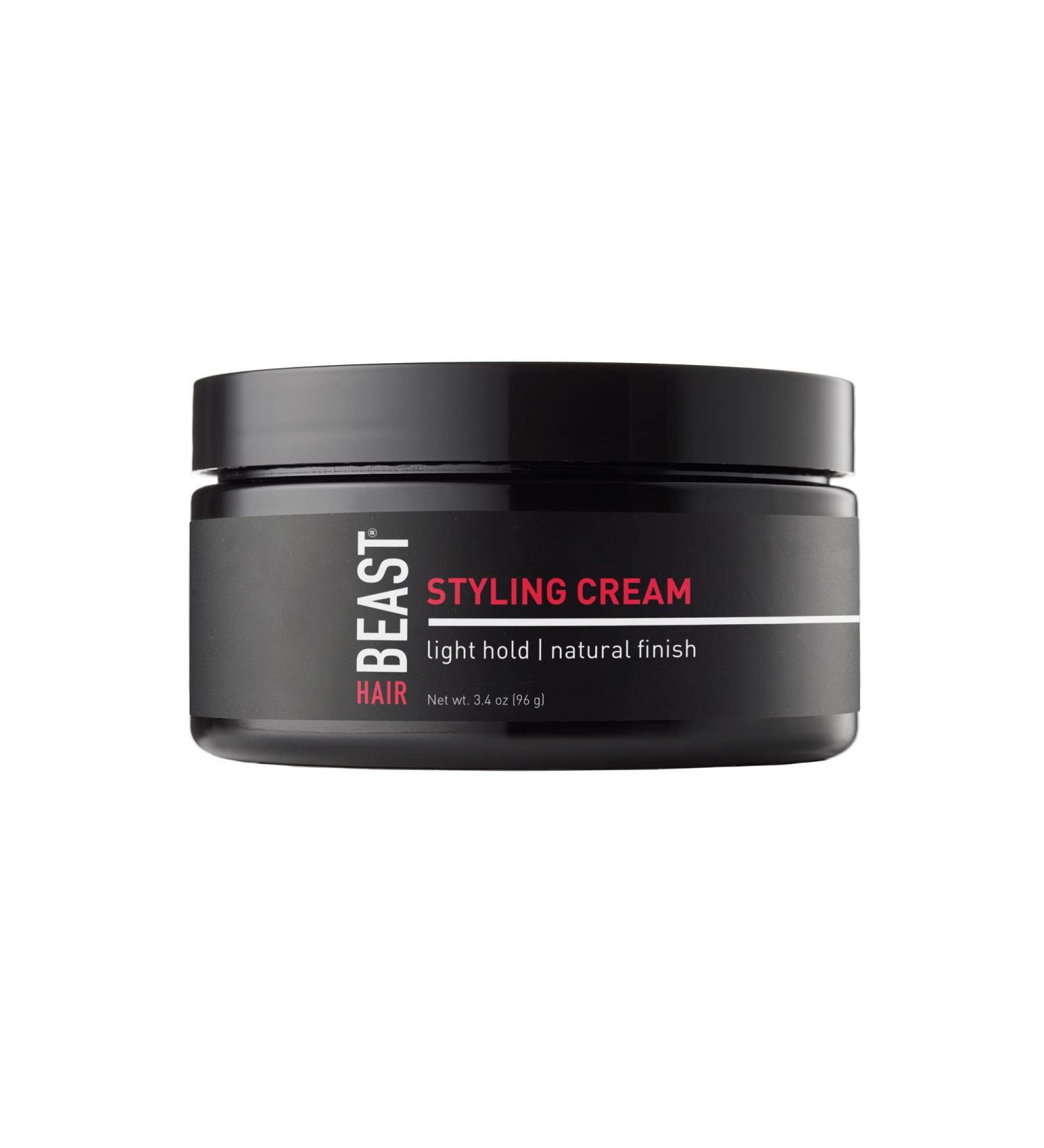 Beast Hair Styling Cream Paste - Light Hold Nourishing & Flexible for Men & Women | Natural Matte Finish - International Shipping Available - Buy Online on GoSupps.com