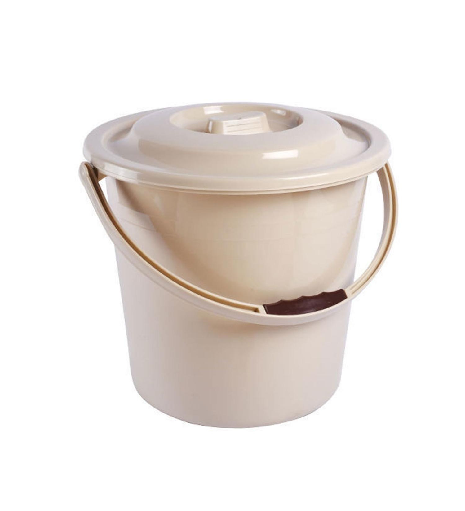 NEDLON Urine Bucket with Lid Spittoon Chamber Pot Reusable Portable Toilet Urinal with Handle for Pregnant Women Elderly Children (Color : Khaki Size : X-Large) X-Large Khaki - Buy Online on GoSupps.com