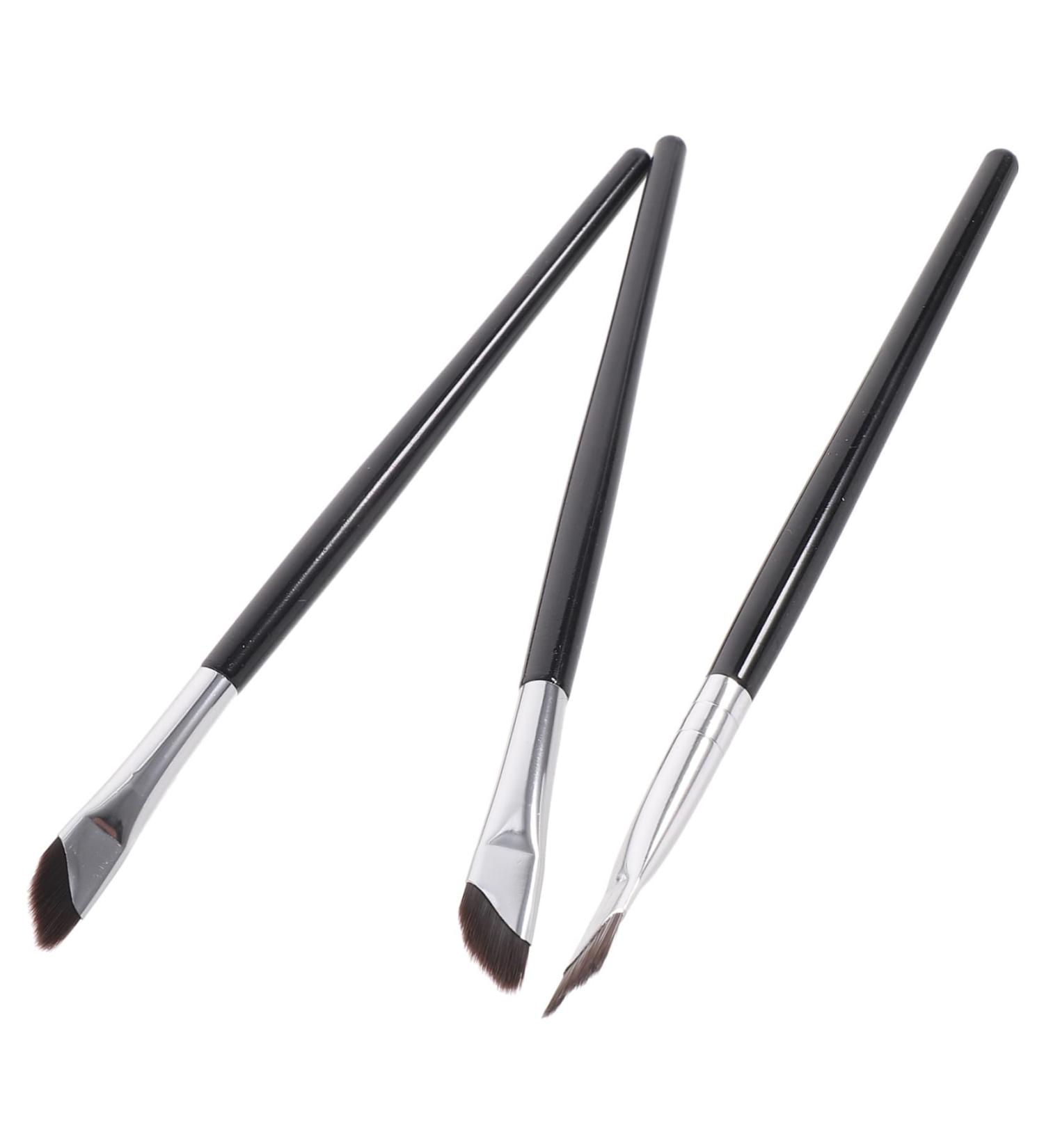 BELLIFFY 3pcs Set Eyeliner Tool Applicator Under Eye Concealer Brush Precision Concealer Brush Eye Brush Wood - Buy Online on GoSupps.com