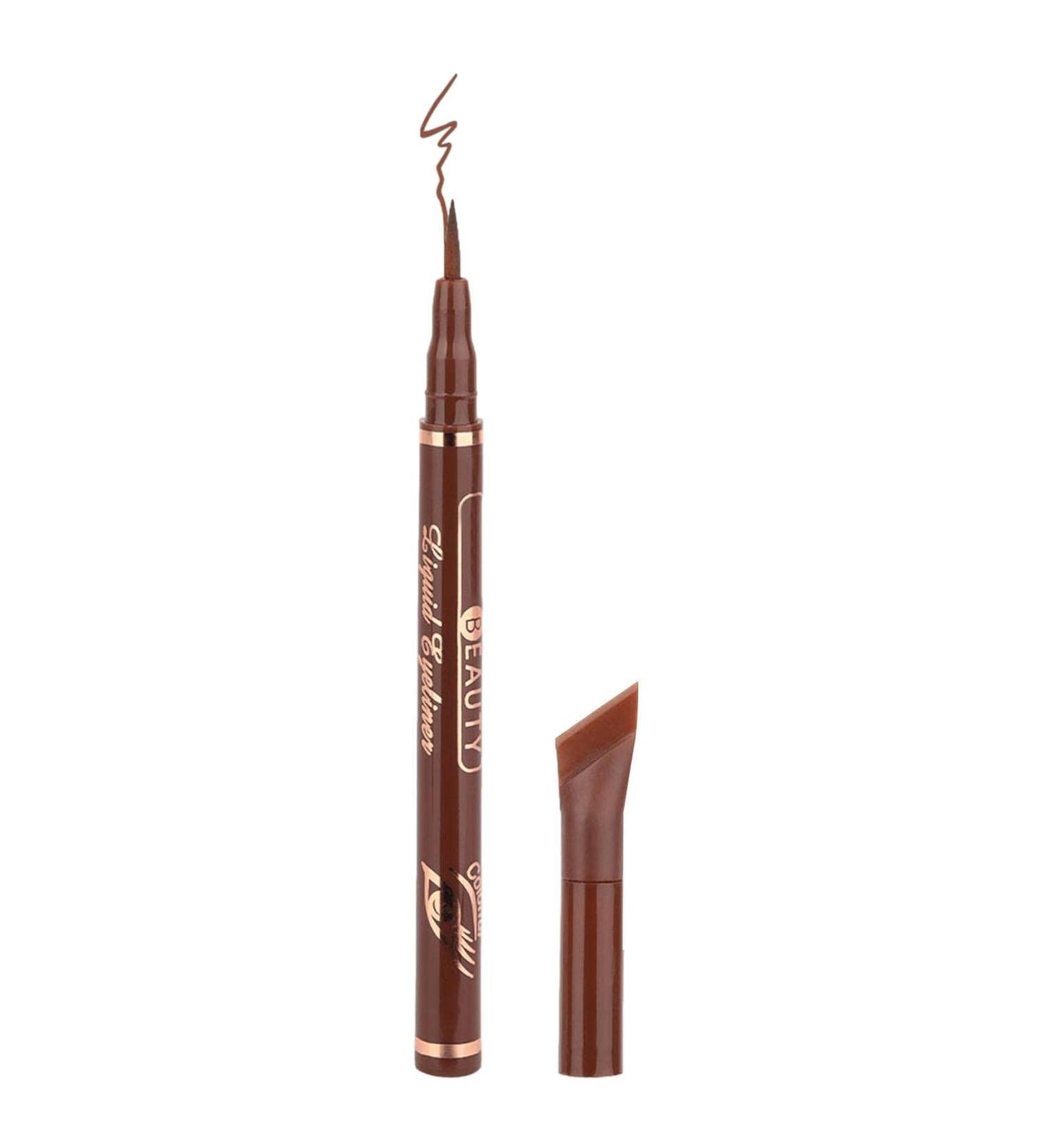 Eye Liquid Liner - Long-lasting Liner Makeup Waterproof Eye Pencil Smooth Quick-dry Eyeliner Makeup for Work Leisure Time Dating Outgoing Daily Vacation Pochy Wingtail Eyeliner_11# - Buy Online on GoSupps.com