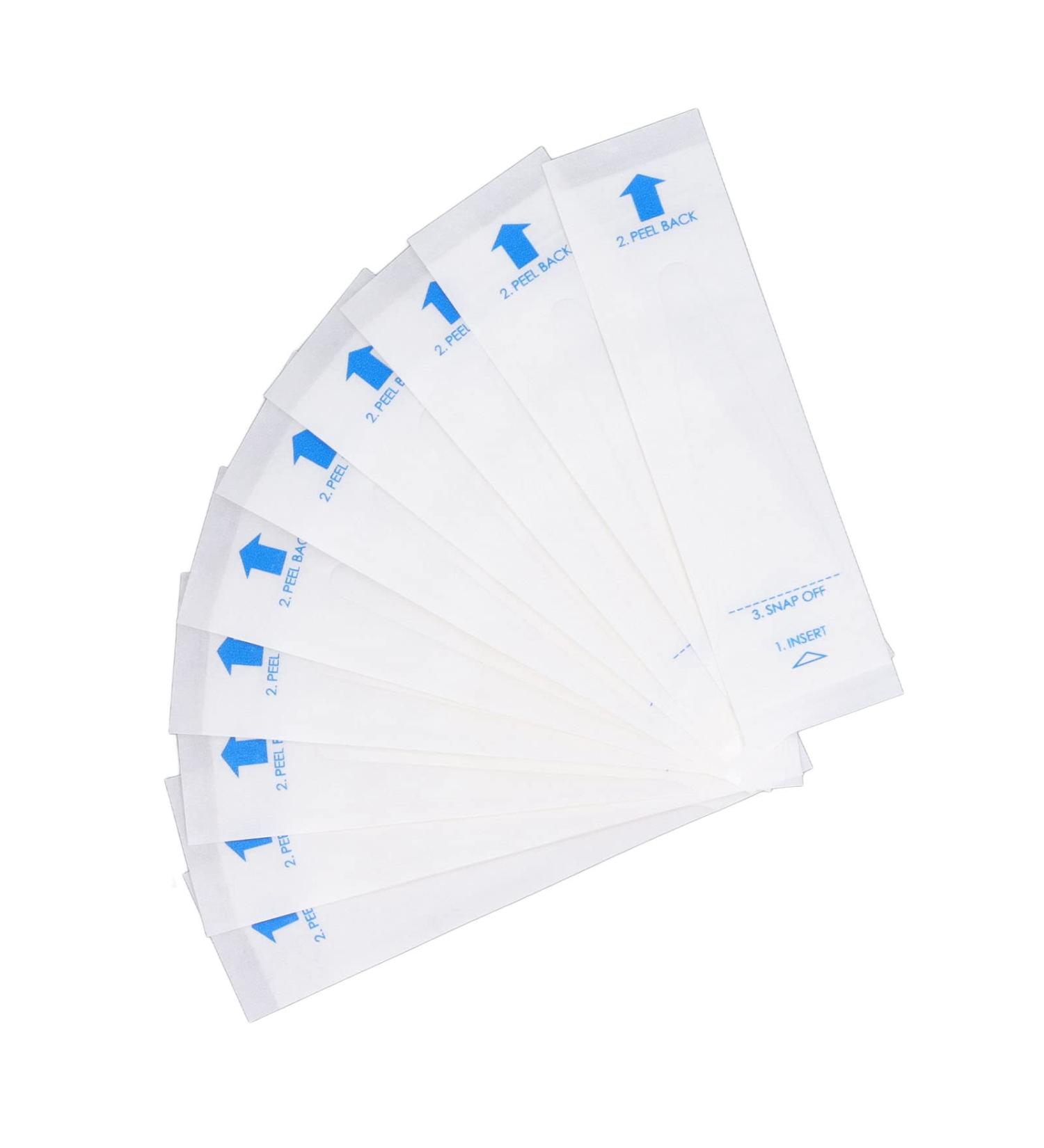 Spacnana 50 Digital Thermometer Covers - Universal Hygienic Mouth Thermometer Shells | Safe Temperature Accessories 9.5 x 2.5 cm - International Shipping Available - Buy Online on GoSupps.com