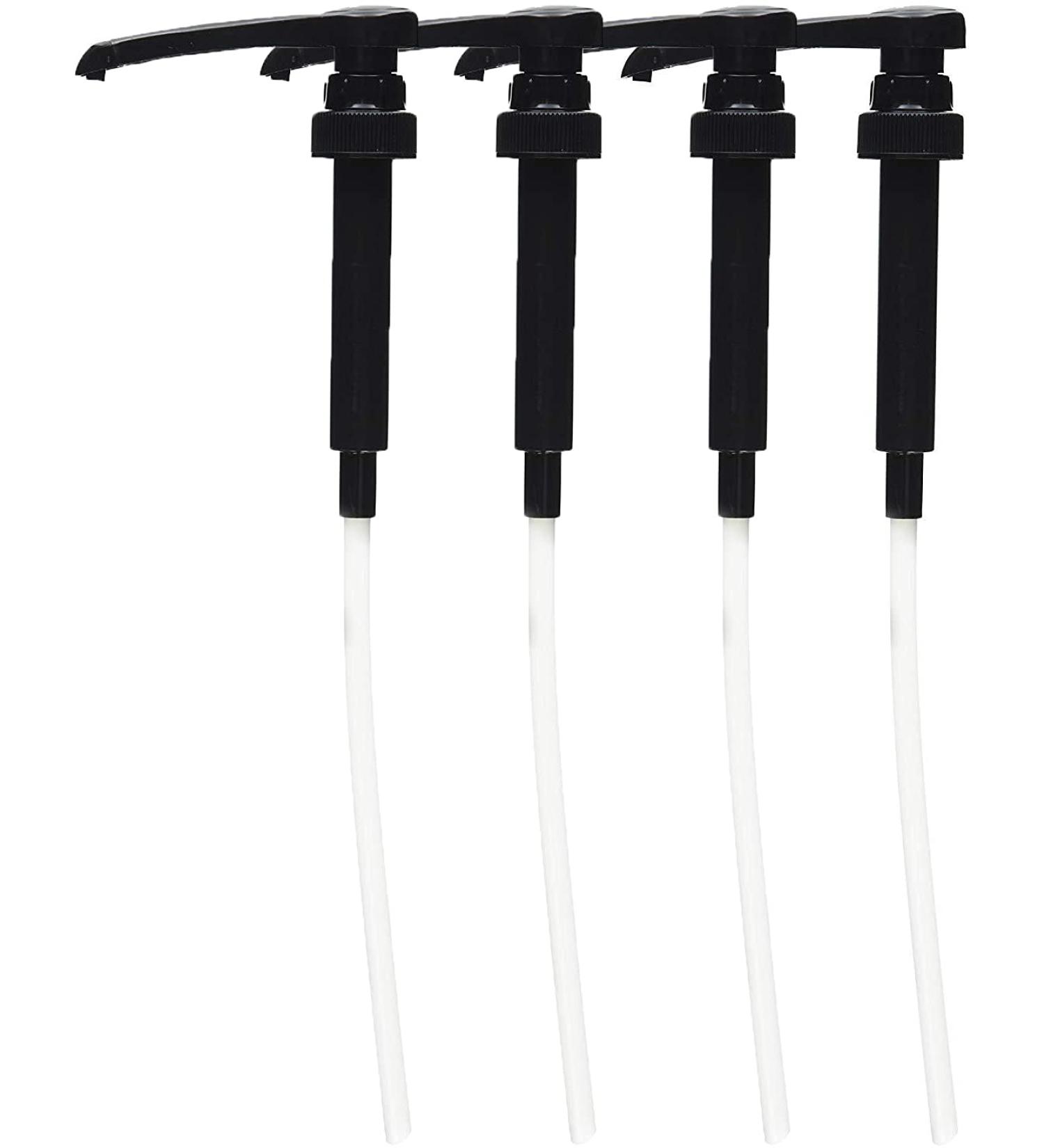 Maison Routin 1883 Syrup Pump for 1L Pet (Plastic) Bottles 4 Pack 4 Count - Buy Online on GoSupps.com