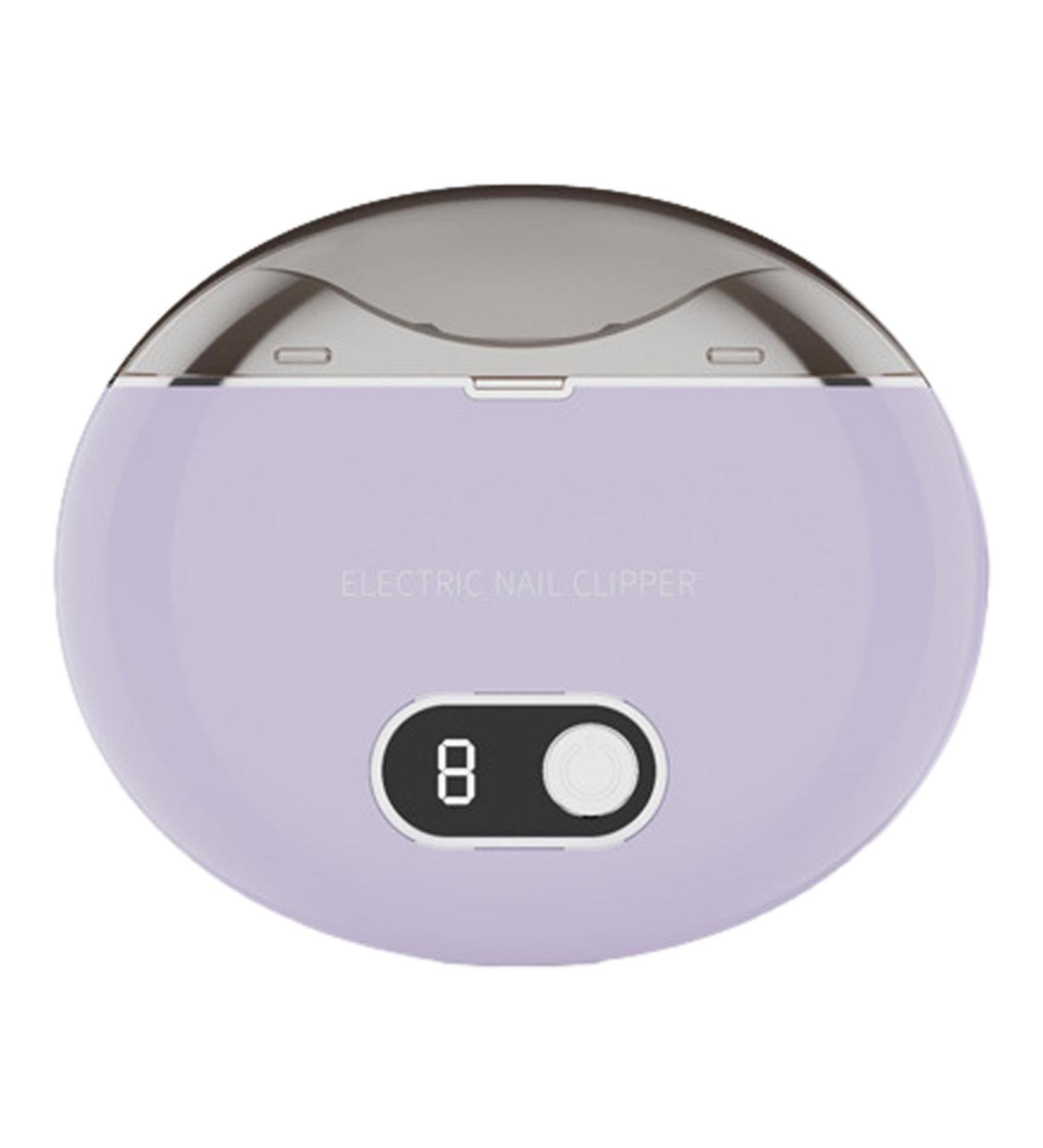 Electric Nail Cutter - Electric Fingernail Polisher - with Nail Shavings Box Auto Nail File for Men with Ultra Quiet 3-Speed Rechargeable UV Lamp Beads Lencyh Nail Grinder Purple - Buy Online on GoSupps.com