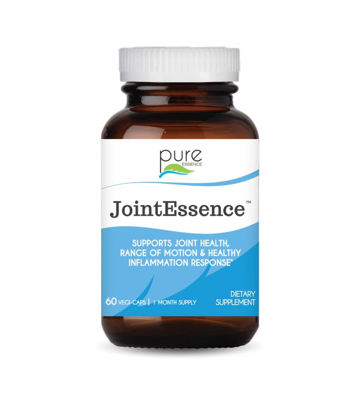 Pure Essence Labs JointEssence Supplement - Natural Joint Support for Men and Women - Non GMO - 60 Vegetarian Capsules - Buy Online on GoSupps.com