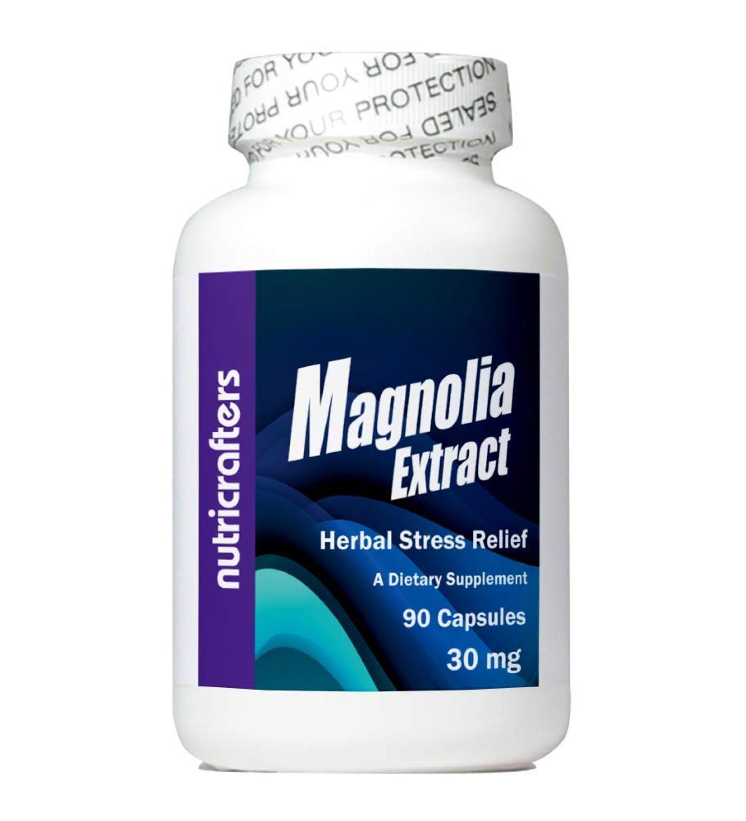 Magnolia 45X Extract 30mg 90 Capsules - Super Bioactive Concentrate - Buy Online on GoSupps.com