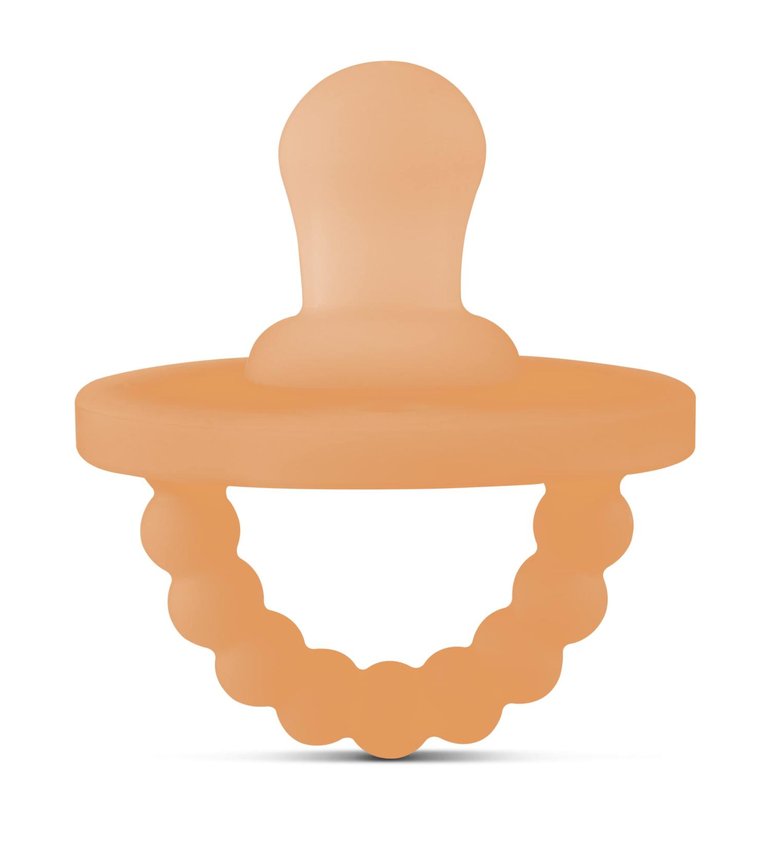 Ryan & Rose Cutie PAT Pacifier Teether - Flat Clear Rubber | Buy Online - Buy Online on GoSupps.com