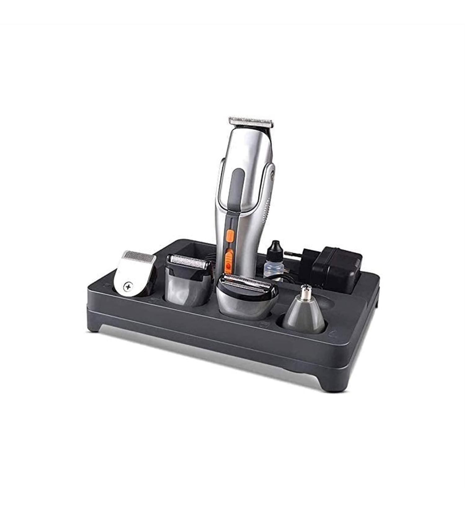 5 in 1 Men s Grooming Kit - Professional Rechargeable Beard Trimmer Hair Clippers Waterproof Mustache Nose & Ear Trimmer | Perfect Gift for Father's Day Husbands & Boyfriends - Buy Online on GoSupps.com