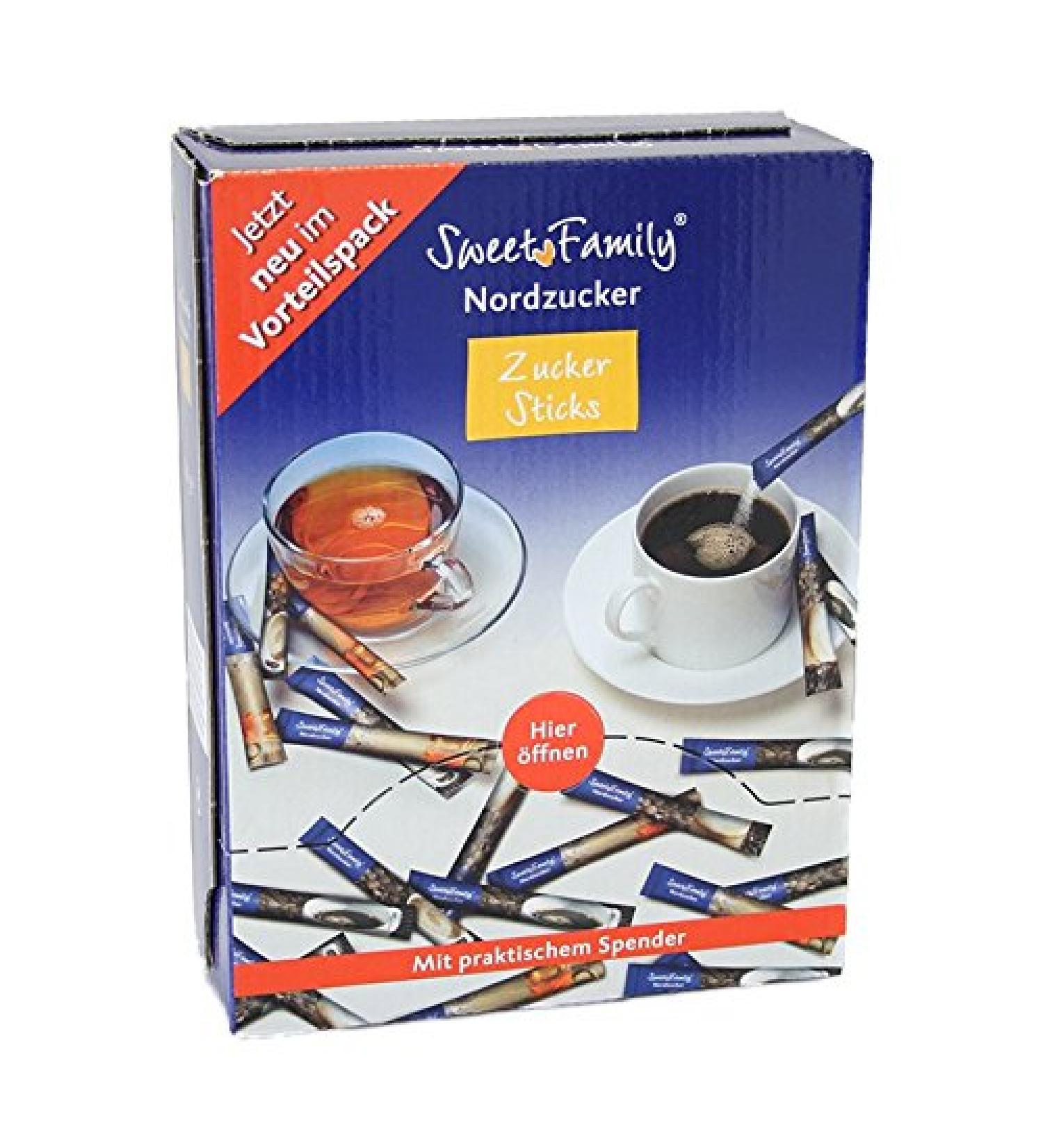 Sweet Family Sugar Sticks 100 pieces each 5g 1 pack
