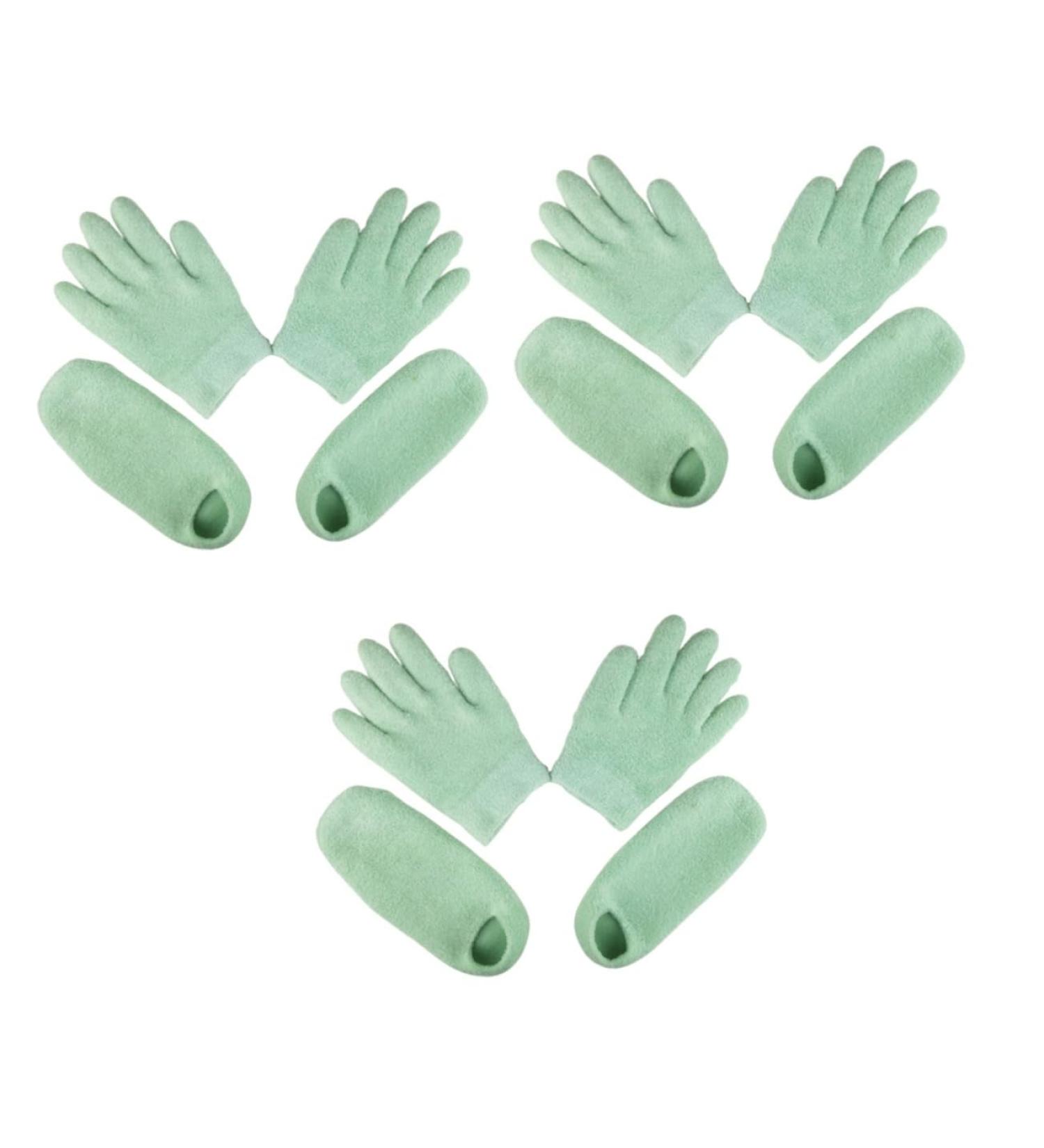 POPETPOP 3 Sets Hand Lotion Gloves Sleep Gloves Protective Feet Moisturizing Socks Cracked Heels Socks Hand Moisturizer Gloves Booties for Shoes Gel Spa Australia Essential Oil - Buy Online on GoSupps.com
