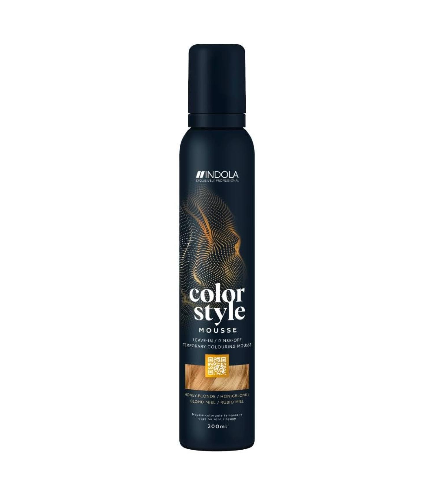 Indola Colour Mousse (Honey Blonde)
