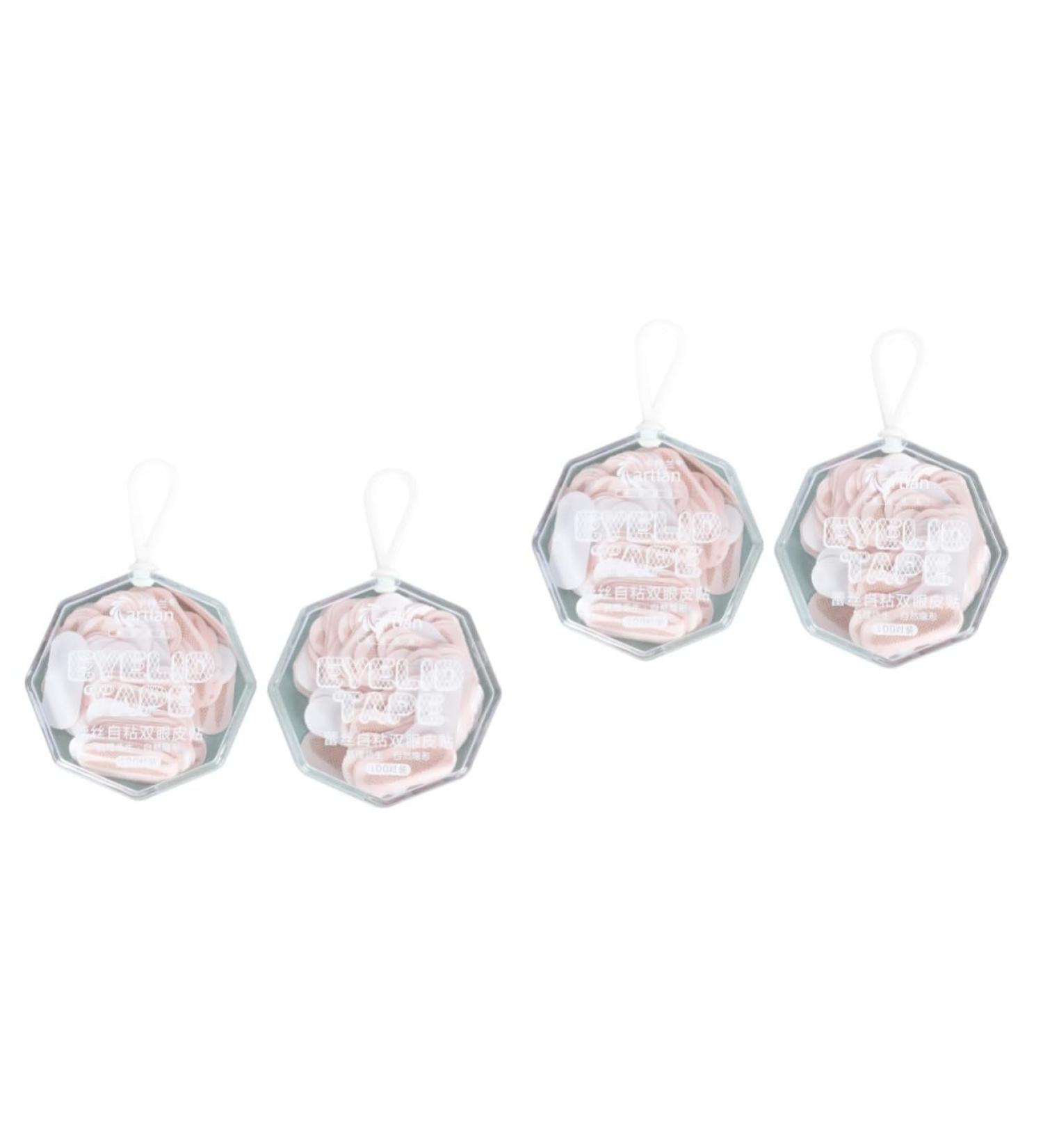 Ipetboom 400 Pairs Lace Side Instant of Shadow Pastes Paste Eyelid Lid Eye Breathable Mesh Sided Shaping 2.8x1.2cmx2pcs Assorted Colorx2pcs - Buy Online on GoSupps.com