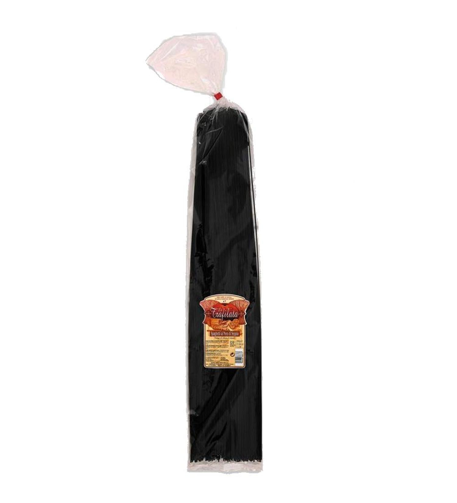 La Trafillate Extra Long Squid Ink Spaghetti 500g