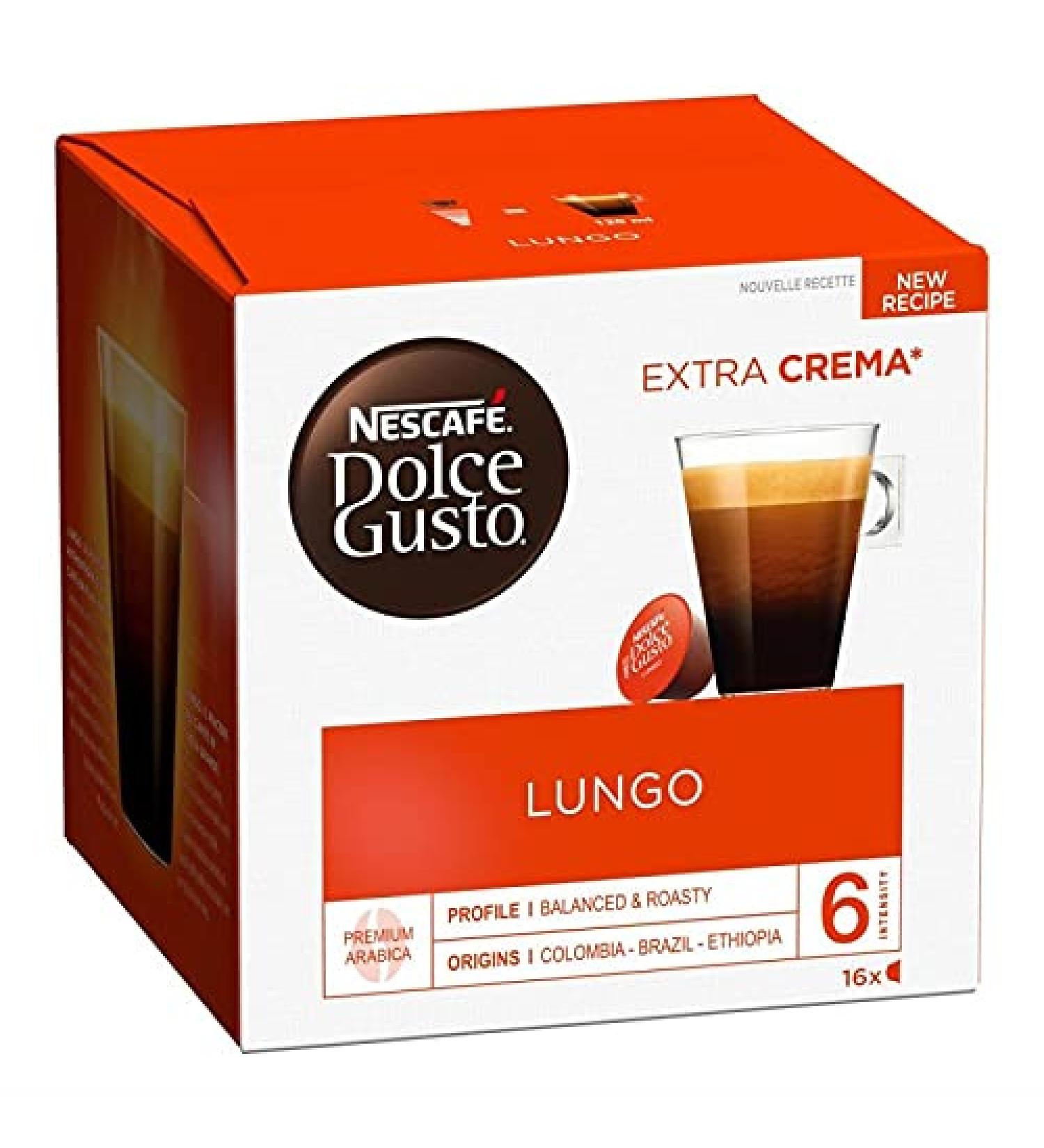  Epicerie sucr e Dolce Gusto Nescafe Lungo Type 104G - Pack of 2 - Buy Online on GoSupps.com