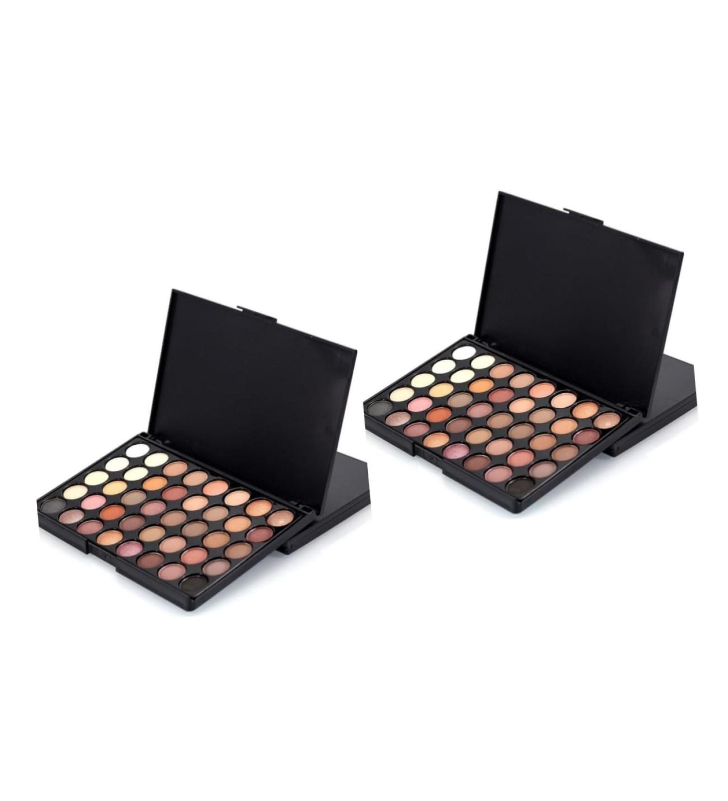Didiseaon 2pcs 40 Eyeshadow Powder Eyeshadow Pallet Eye Shadow Palettes Makeup Palette - Buy Online on GoSupps.com