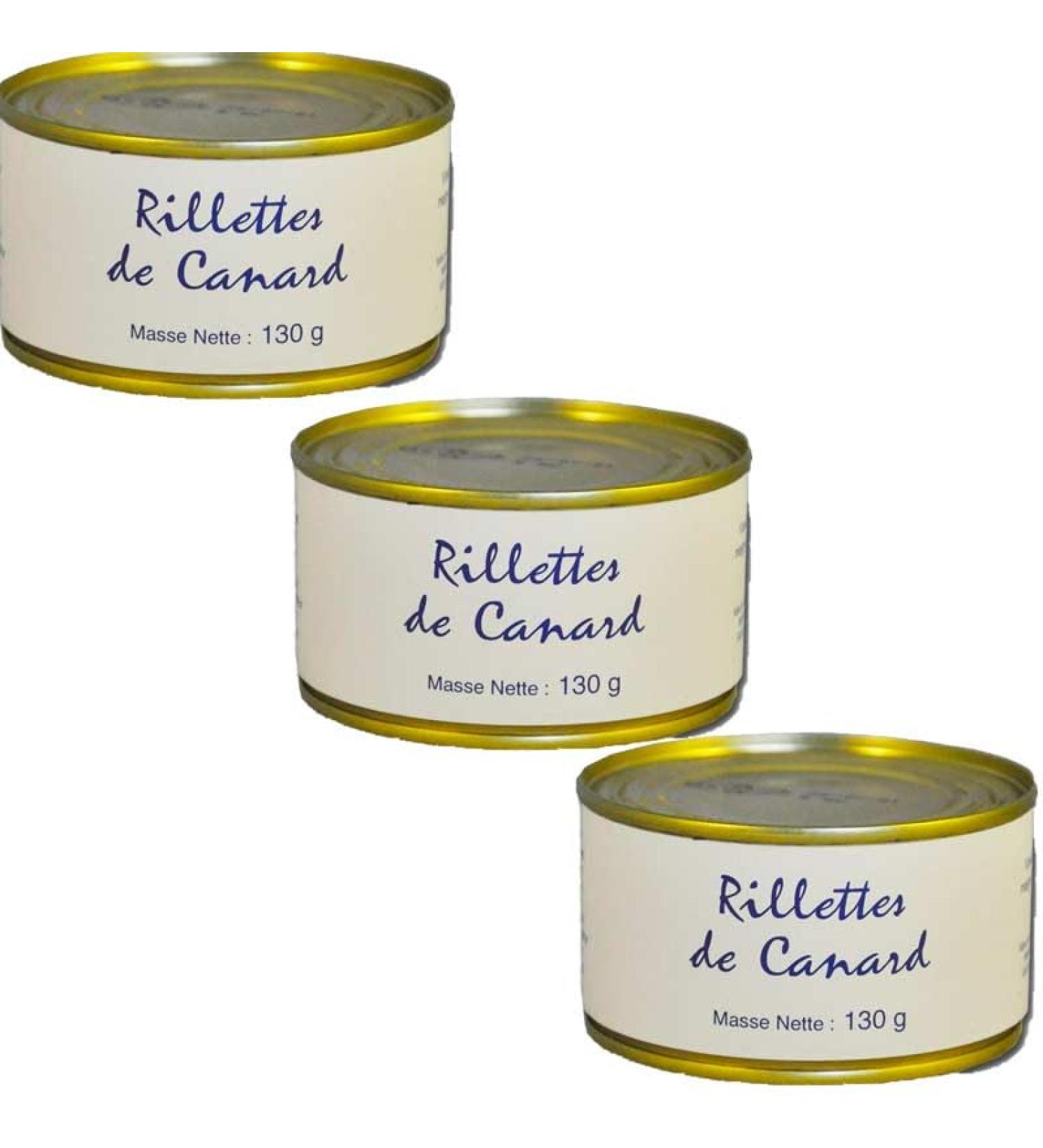Duck rillettes - 3x130g - Buy Online on GoSupps.com