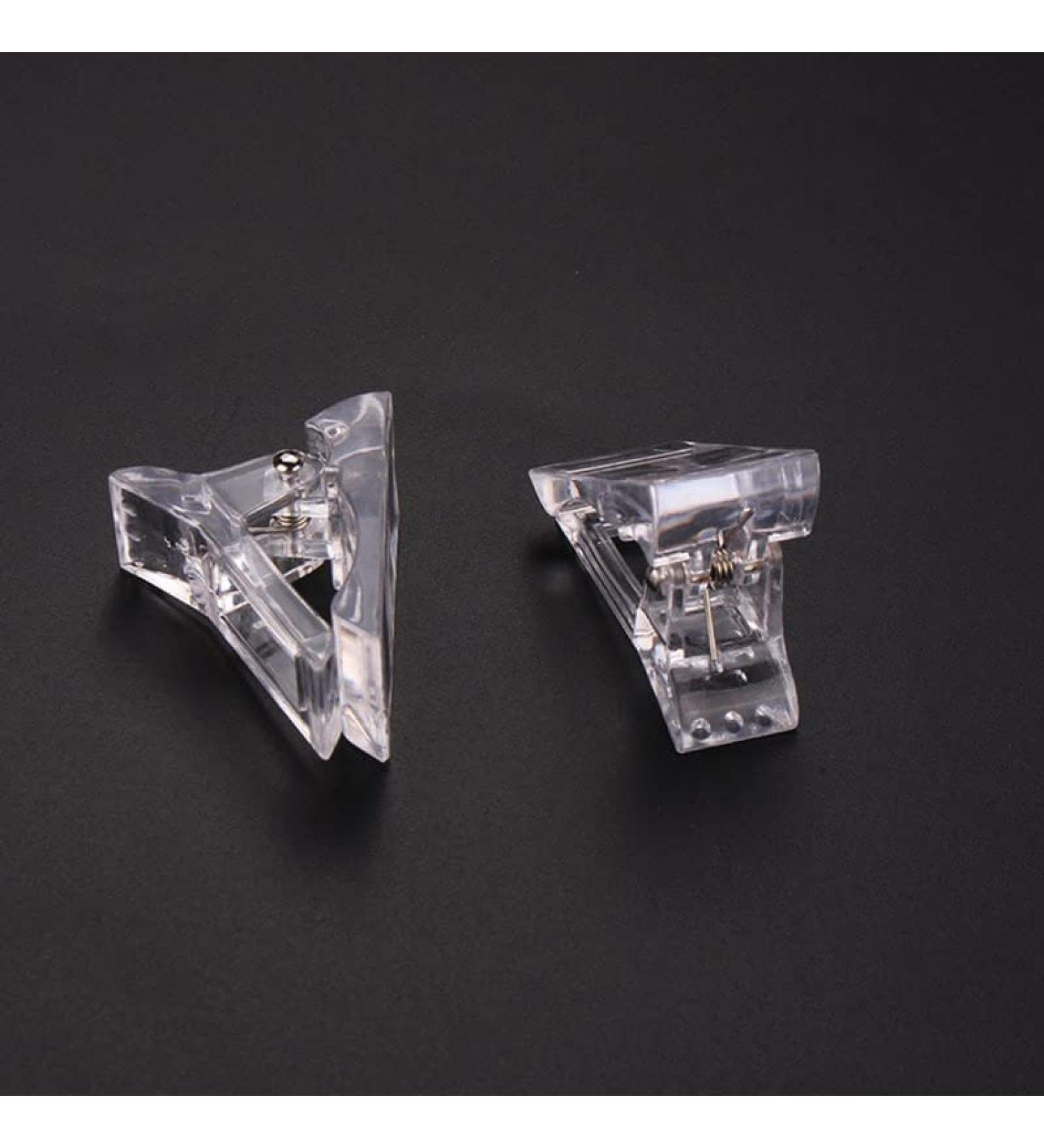Poly Gel Nail Tips Clip - Set of 10 Extension Clamps for Quick Building and Easy Application - Buy Online on GoSupps.com