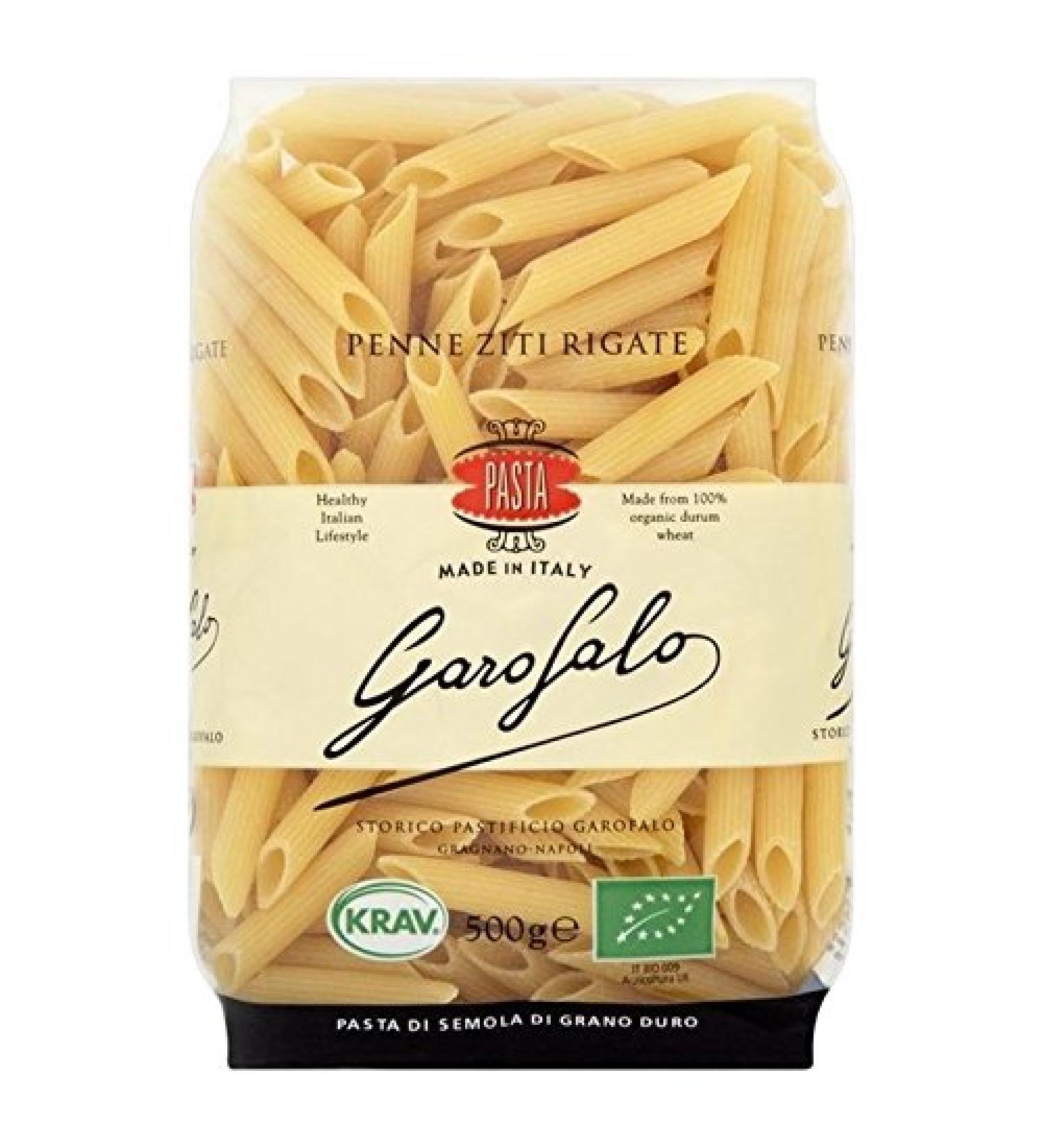 Garofalo Garofalo Organic Ziti Penne Rigate Pasta 500G - Pack of 2