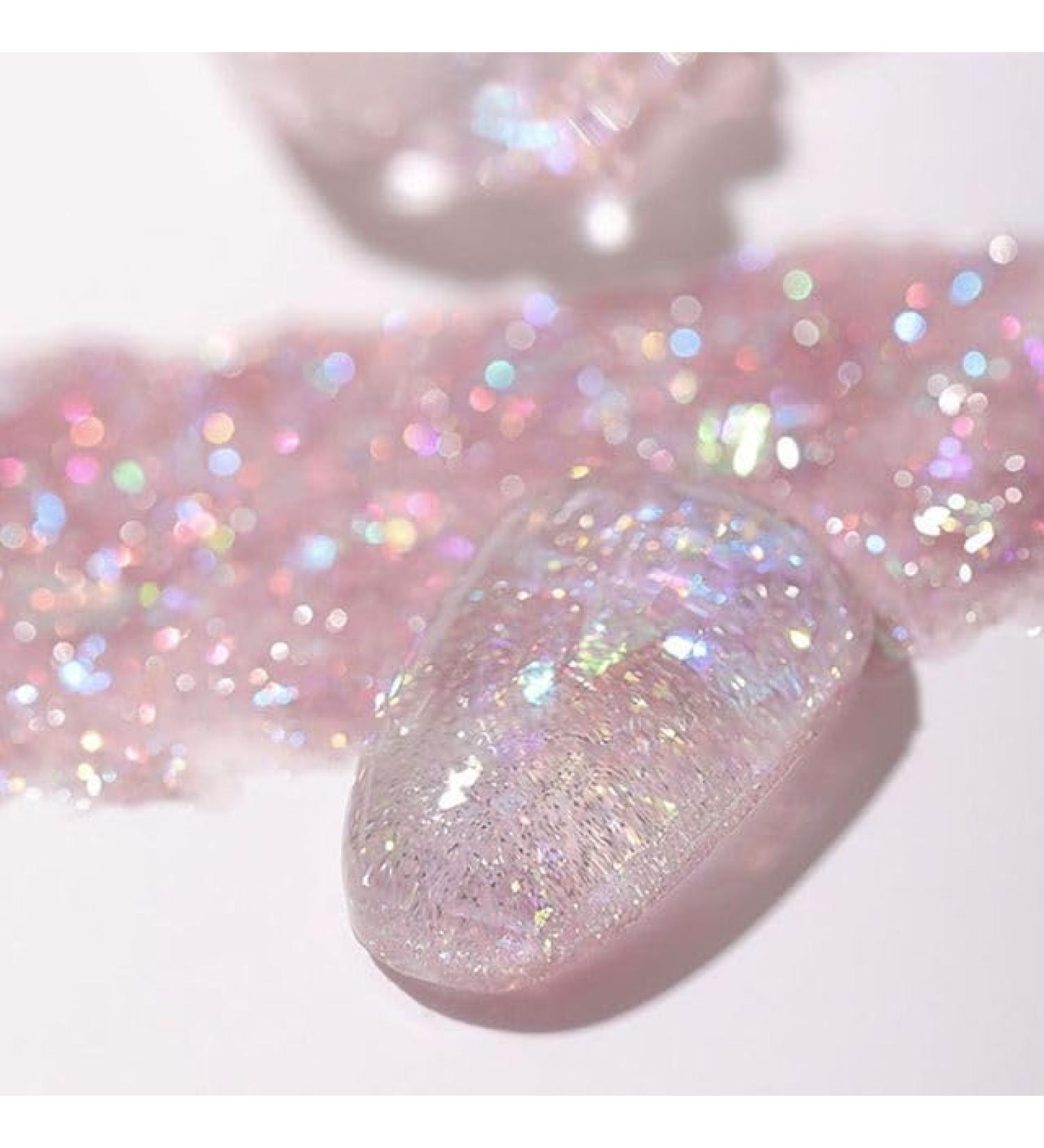 8ml UV Flash Reflective Soak Off Gel Nail Art Gel Phototherapy Glue Broken Diamond Nail Polish Gel Glitter Gel - (Color: 3) - Buy Online on GoSupps.com