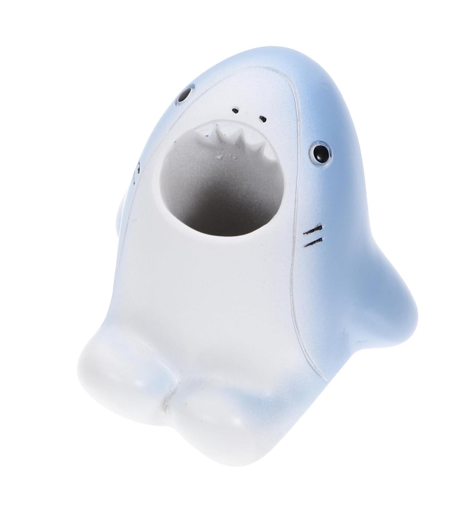 Buy Cabilock Drill-Free Toothbrush Holder & Pencil Organizer | Self-Empty Makeup Organizer | Animal Clip Holder | Stylish Resin Design for Home & Office - Buy Online on GoSupps.com