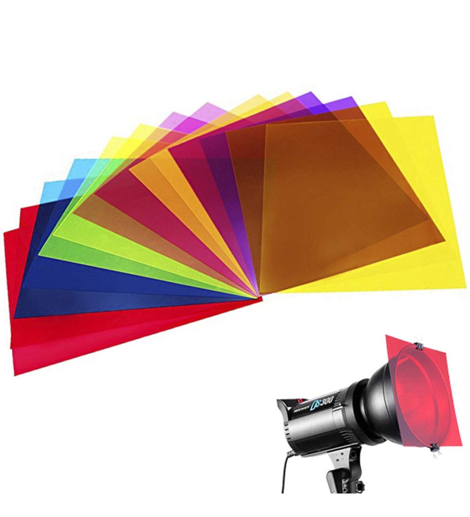 14 Pack Colored Overlays Transparency Color Film Plastic Sheets - 8.5 x 11 Inch - 7 Assorted Colors - Buy Online on GoSupps.com