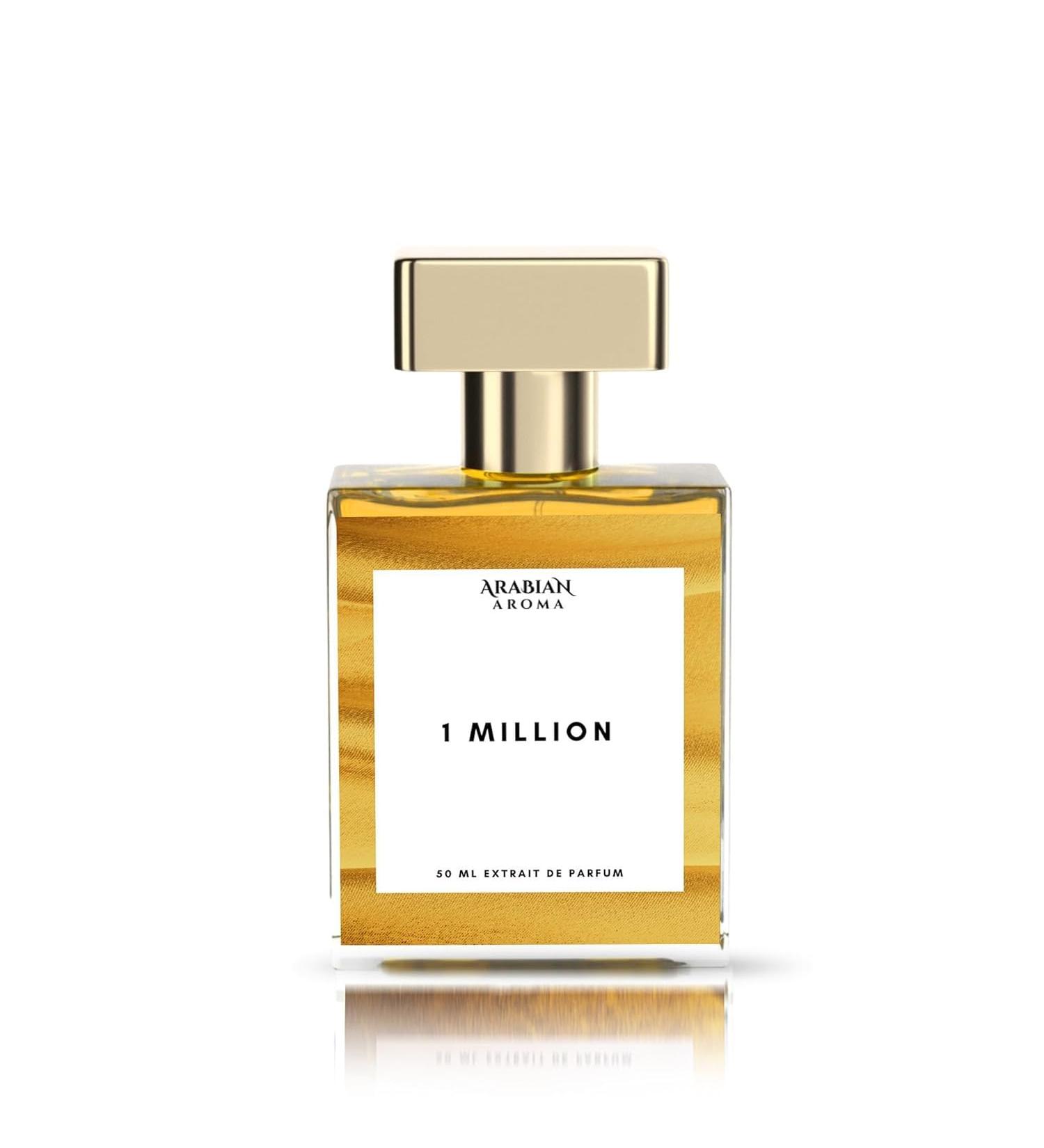 Ara'bian 1 Million Eau De Parfum For Men | Long-Lasting Perfumes for Men | Citrus Spicy Perfume for Man | Bold Luxurious Fragrance | Extrait De Parfum | 50ml (1.7 Fl Oz) - Buy Online on GoSupps.com