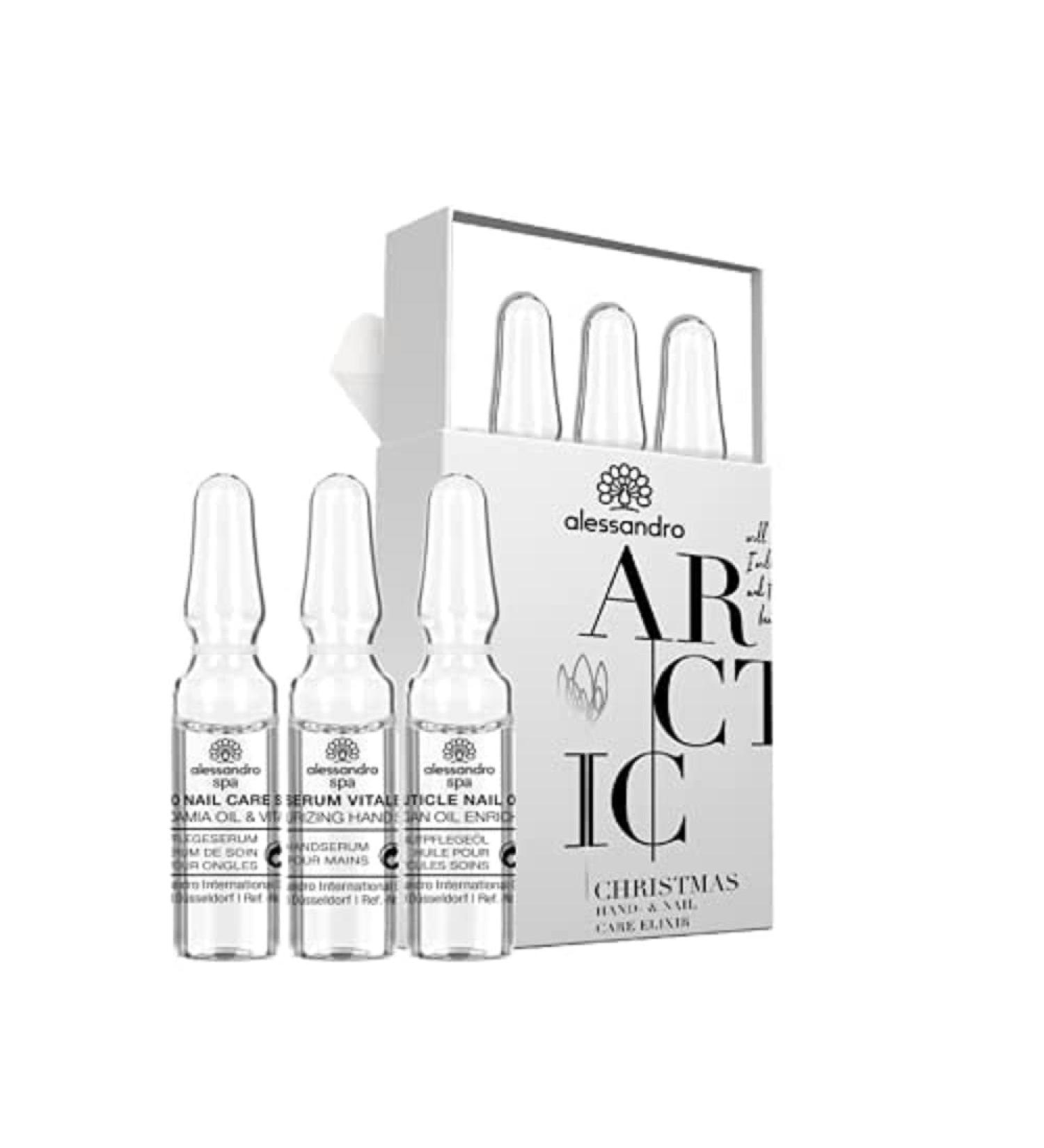 alessandro Spa ARCTIC HAND & NAIL CARE ELIXIR - The care trio for visibly cared for hands and nails 1 piece (1 pack)