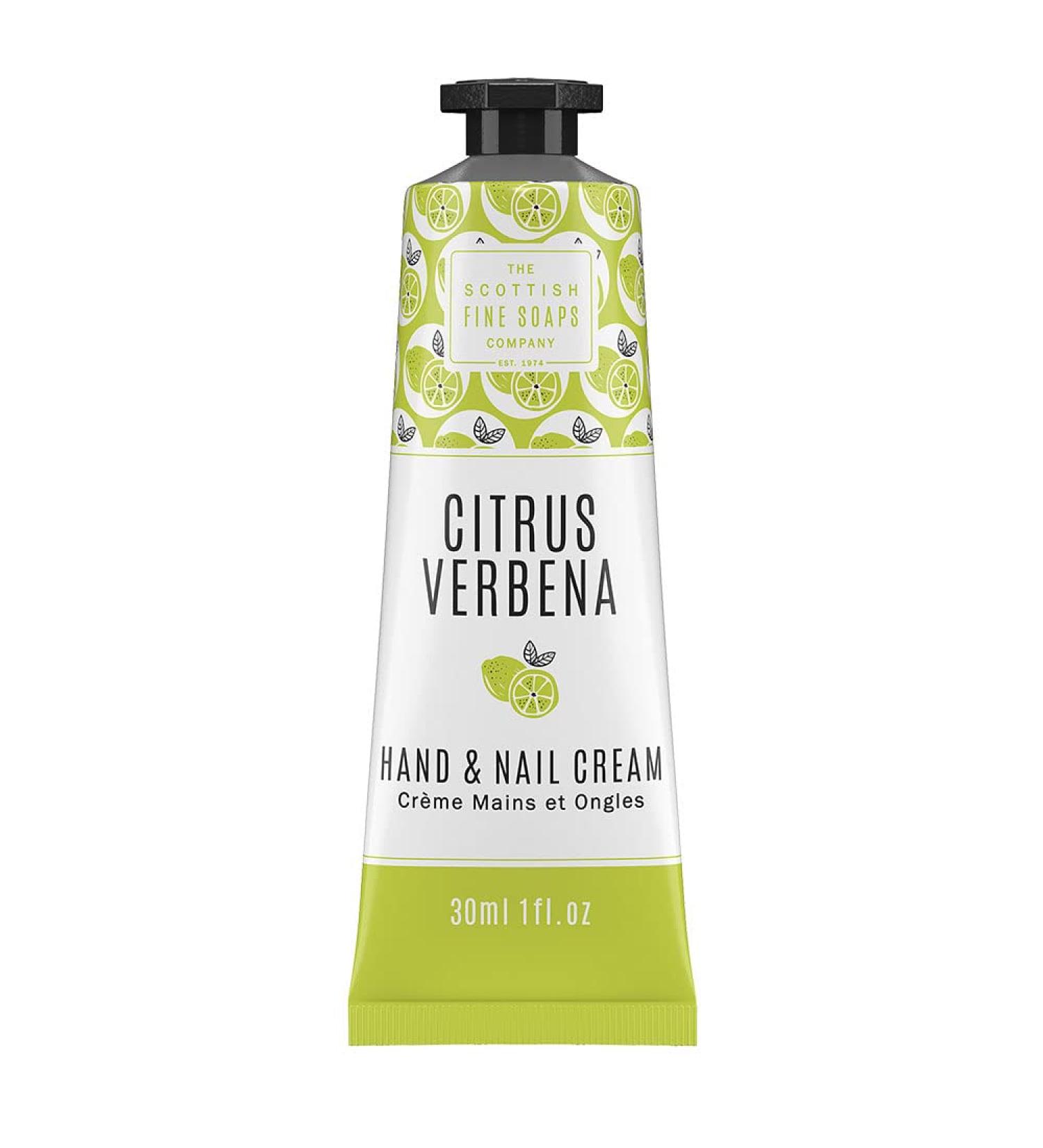 Scottish Fine Soaps Hand & Nail Cream Citrus Verbena 30ml