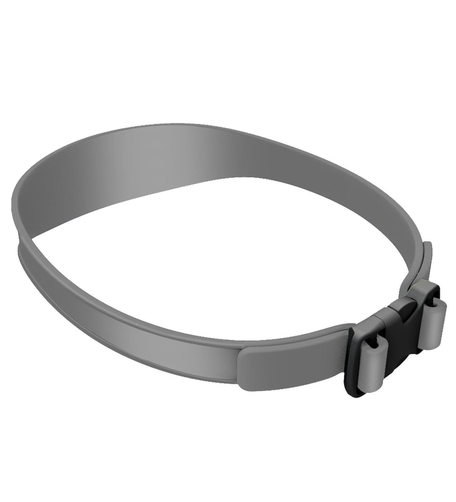 Neckline Haircut Guide Neckline Shaving Template Hair Trimming Guide Hair Cutting Tool Curved Silicone Hair Band for Men's Creating and Professional Hair Cutting Gray - Buy Online on GoSupps.com