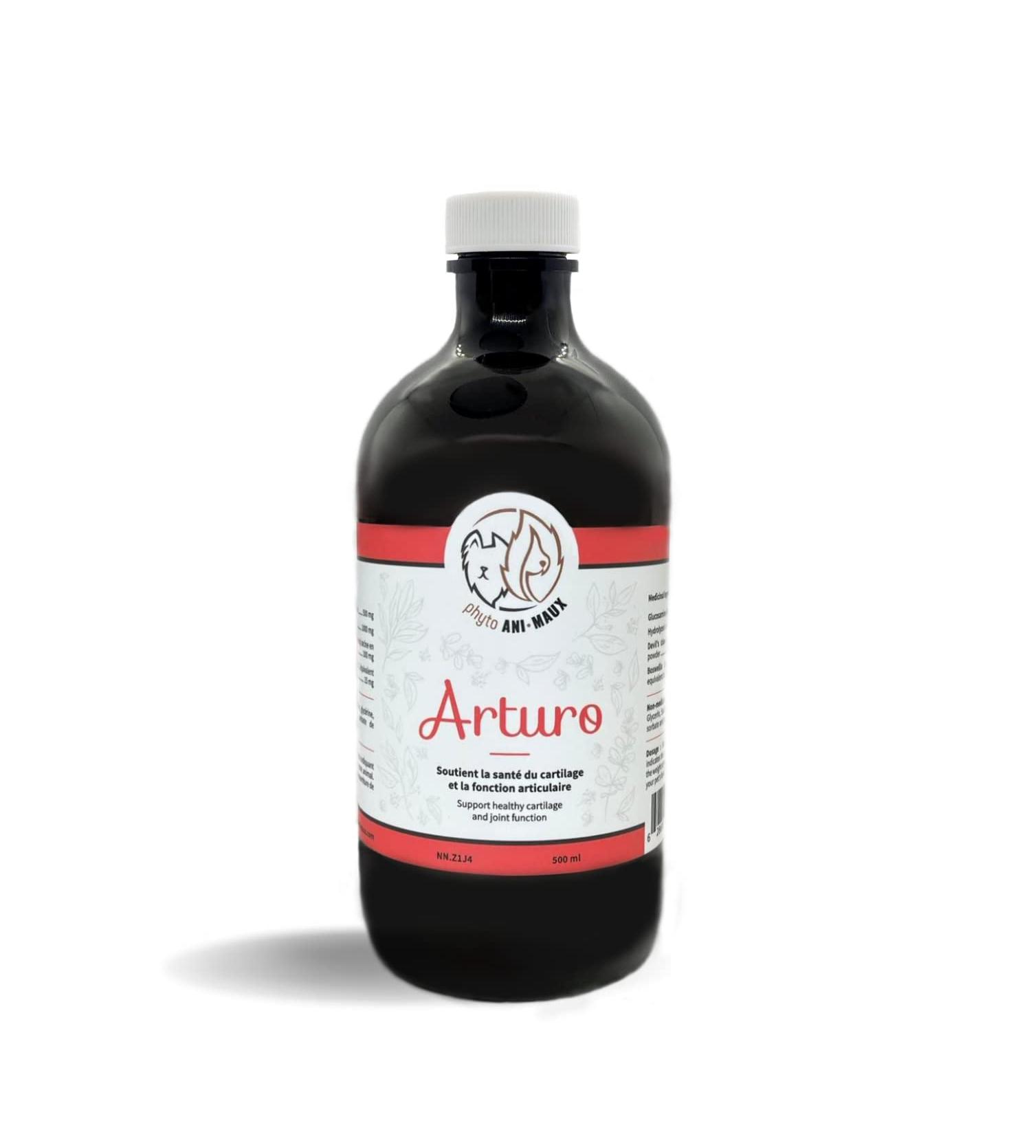 Phyto Ani-Maux Arturo (500 ML) - Natural Herbal Medicine Product (Cats and Dogs) Good Joint Health. - Buy Online on GoSupps.com