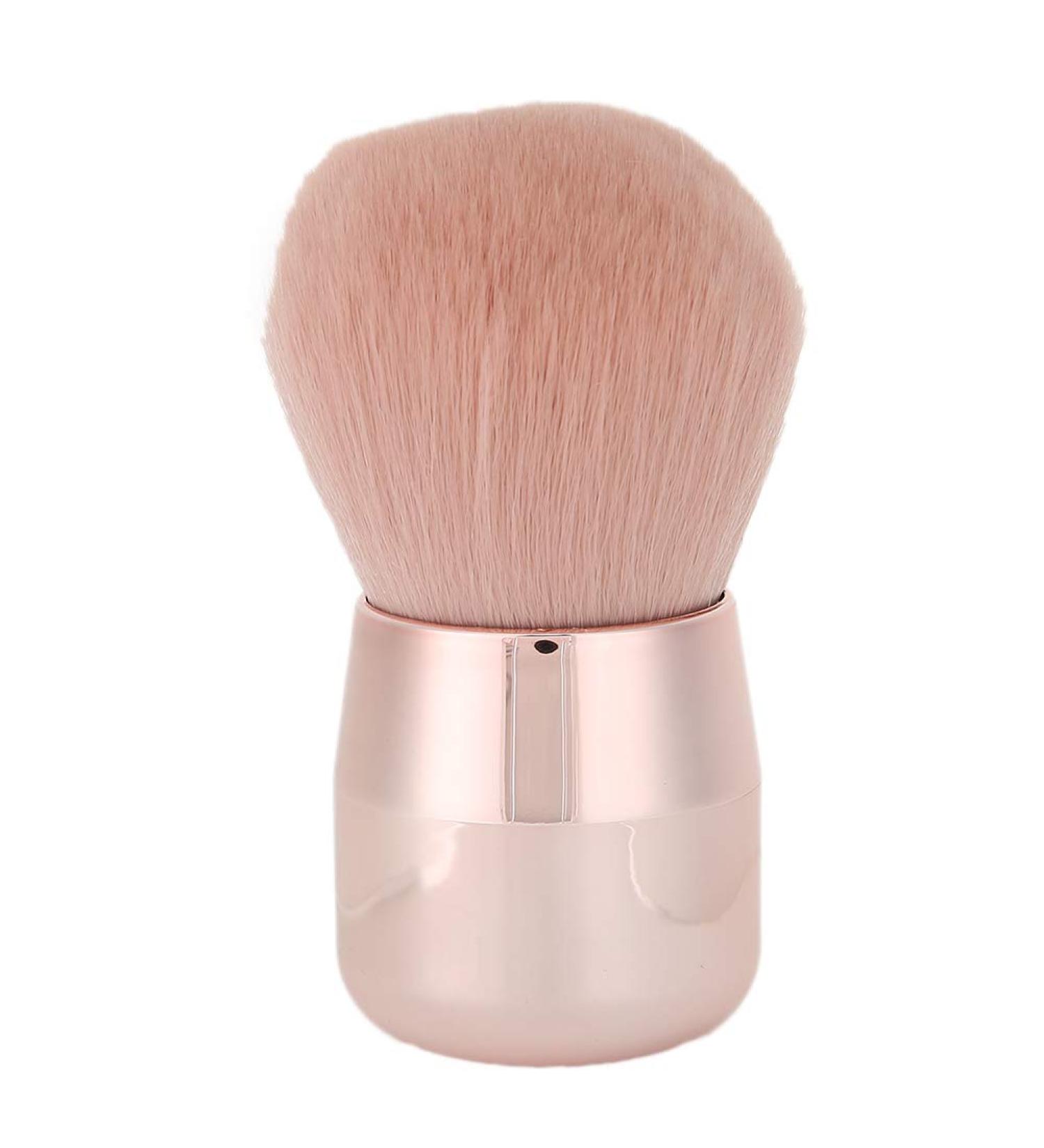 Round Head Blush Brush - Soft Fiber Powder Brush for Seamless Makeup Application | International Shipping Available - Buy Online on GoSupps.com