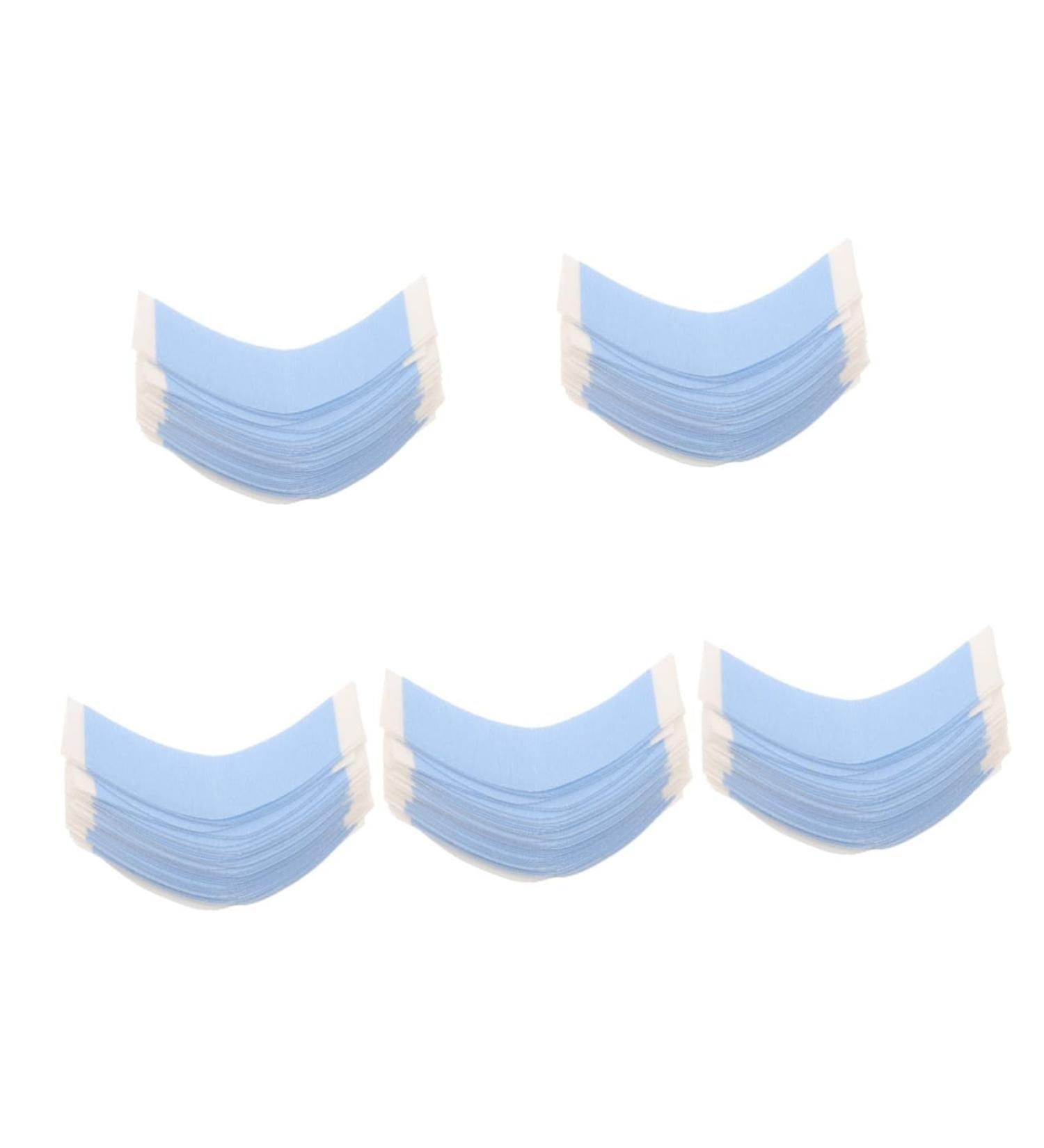 FRCOLOR 180 Sheets Blue Tape for Hair Extensions | Waterproof Lace Wig Tape | Double-Sided PU Hair System Tape - 5pcs - Buy Online on GoSupps.com
