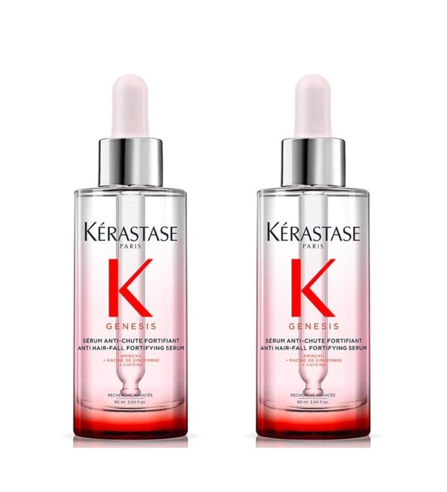 K rastase Genesis Serum Anti-Chute Fortifiant 90ml Double Pack - Best Anti-Hair Fall Treatment | International Shipping - Buy Online on GoSupps.com