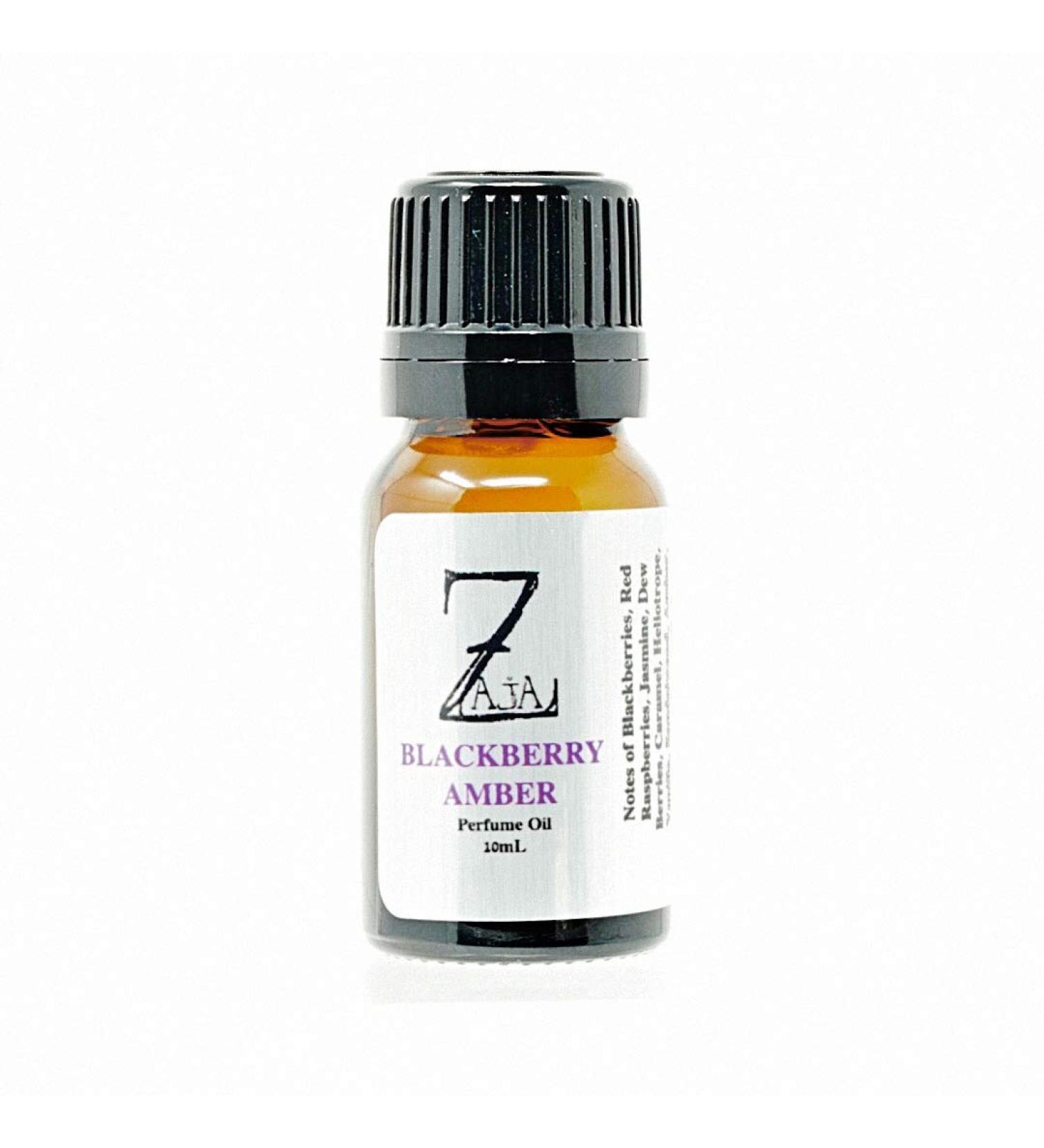 Blackberry Amber Perfume Oil 10 mL - Notes of Blackberries Raspberries Dew Berries