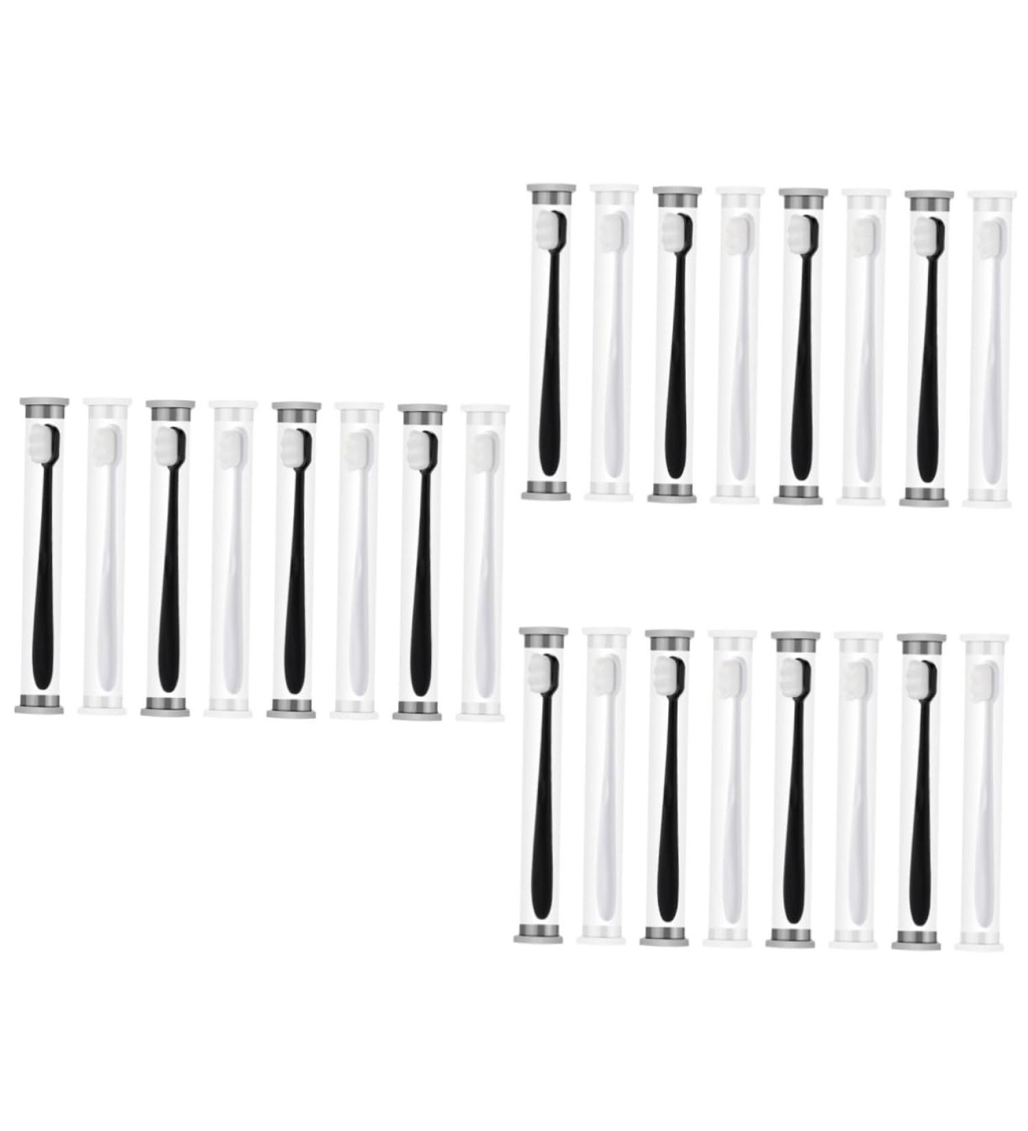 Tovinanna 24 STK Wanmao Toothbrush Set - Health & Wellness Camping Toothbrushes for Kids & Adults - Buy Online on GoSupps.com