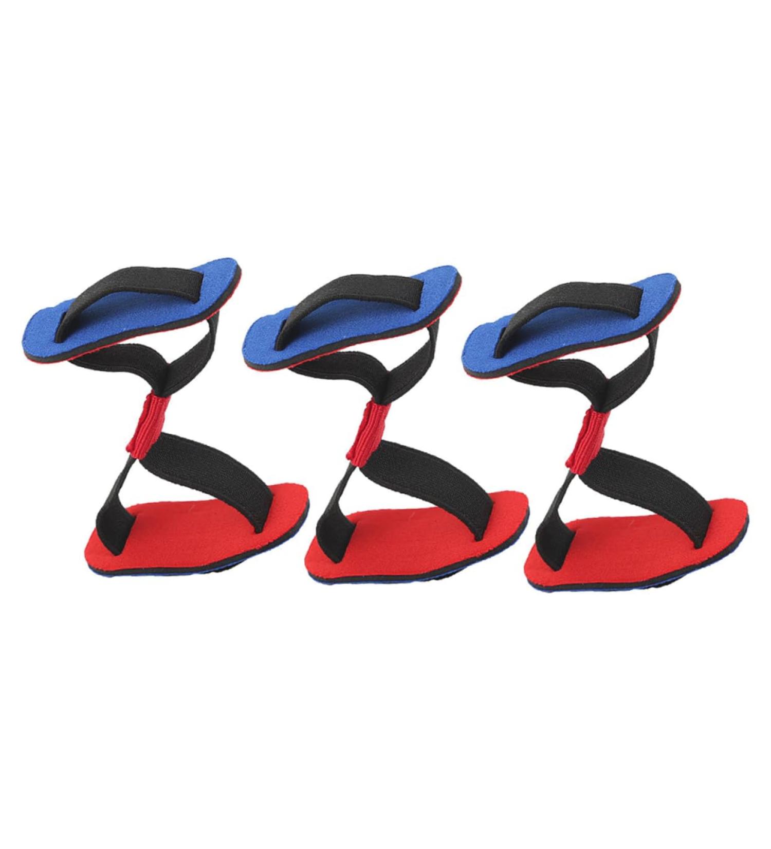 Healvian 3pcs Toe Strap Elastic Exercise Bands for Hallux Valgus Bunion - Thumb Brace Cleat & Toe Stretcher Foot Band Set - Buy Online on GoSupps.com