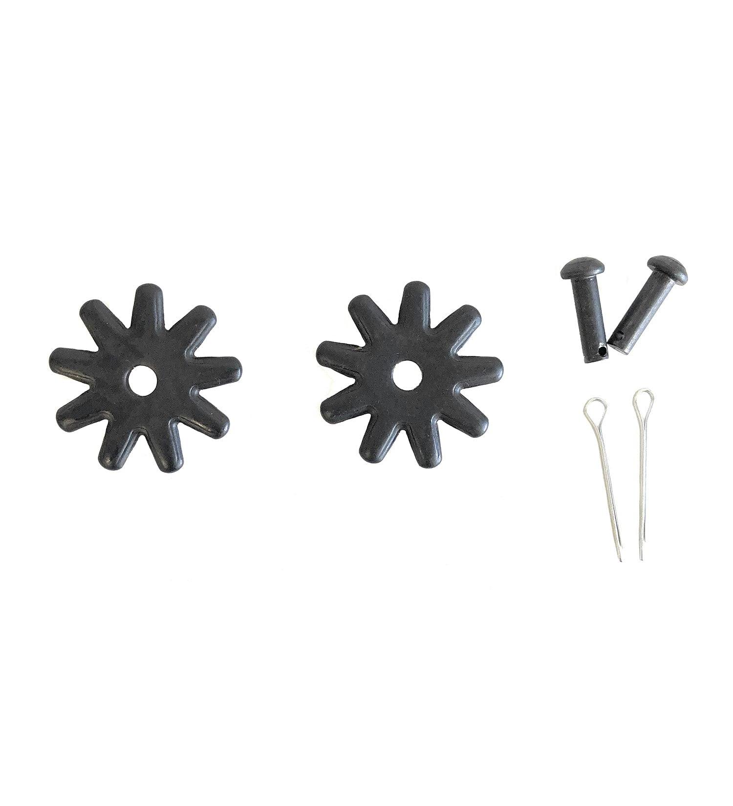 1 1/4 9-Point Rowel Package - Premium Quality Spurs for Horse Riding - Buy Online on GoSupps.com