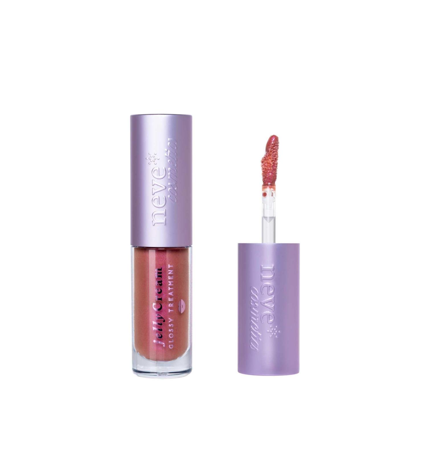  Neve Cosmetics Neve Cosmetics JELLYCREAM Hot Nude Gloss with Satin Rose Arcadia 2ml - Buy Online on GoSupps.com