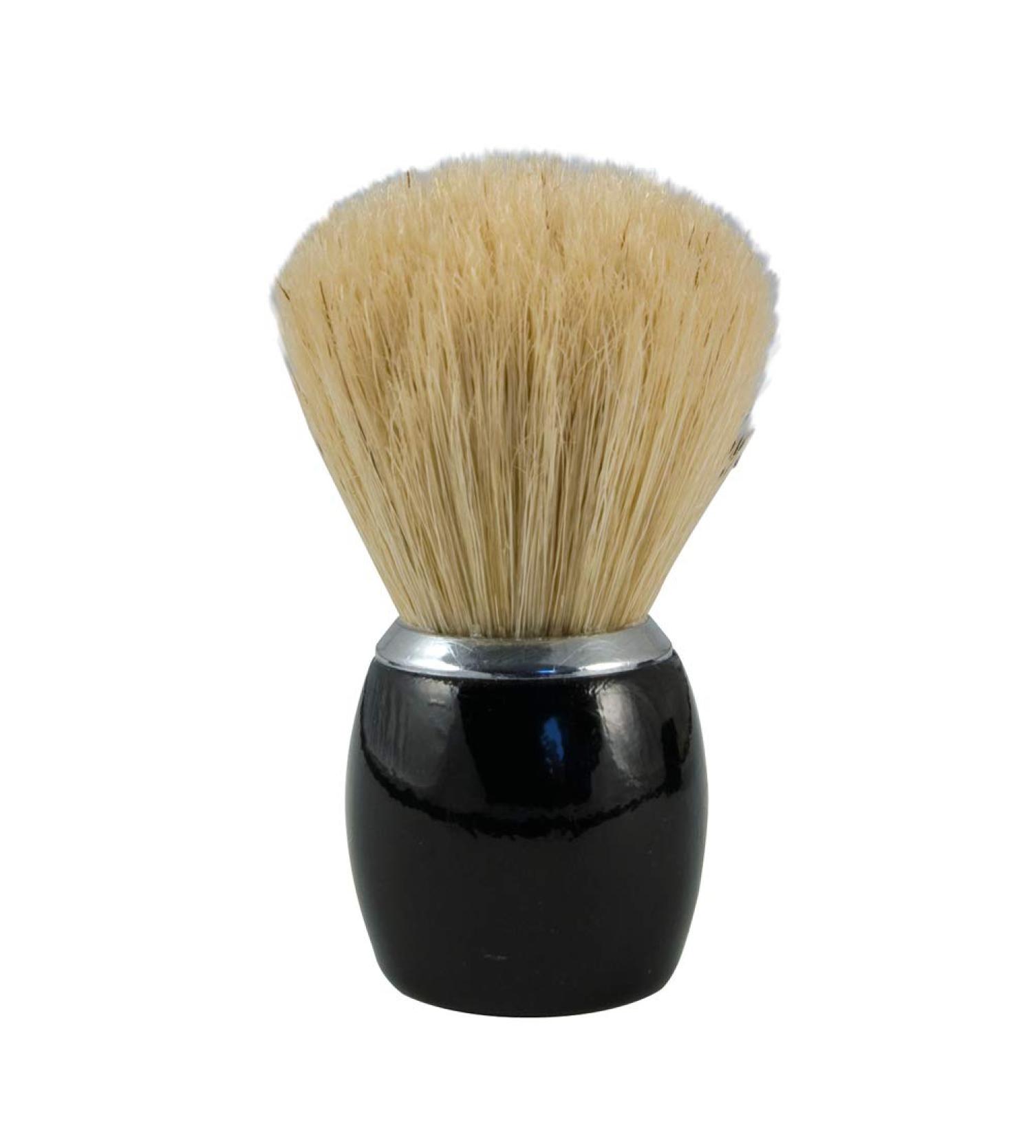 Tad shaving brush painted black