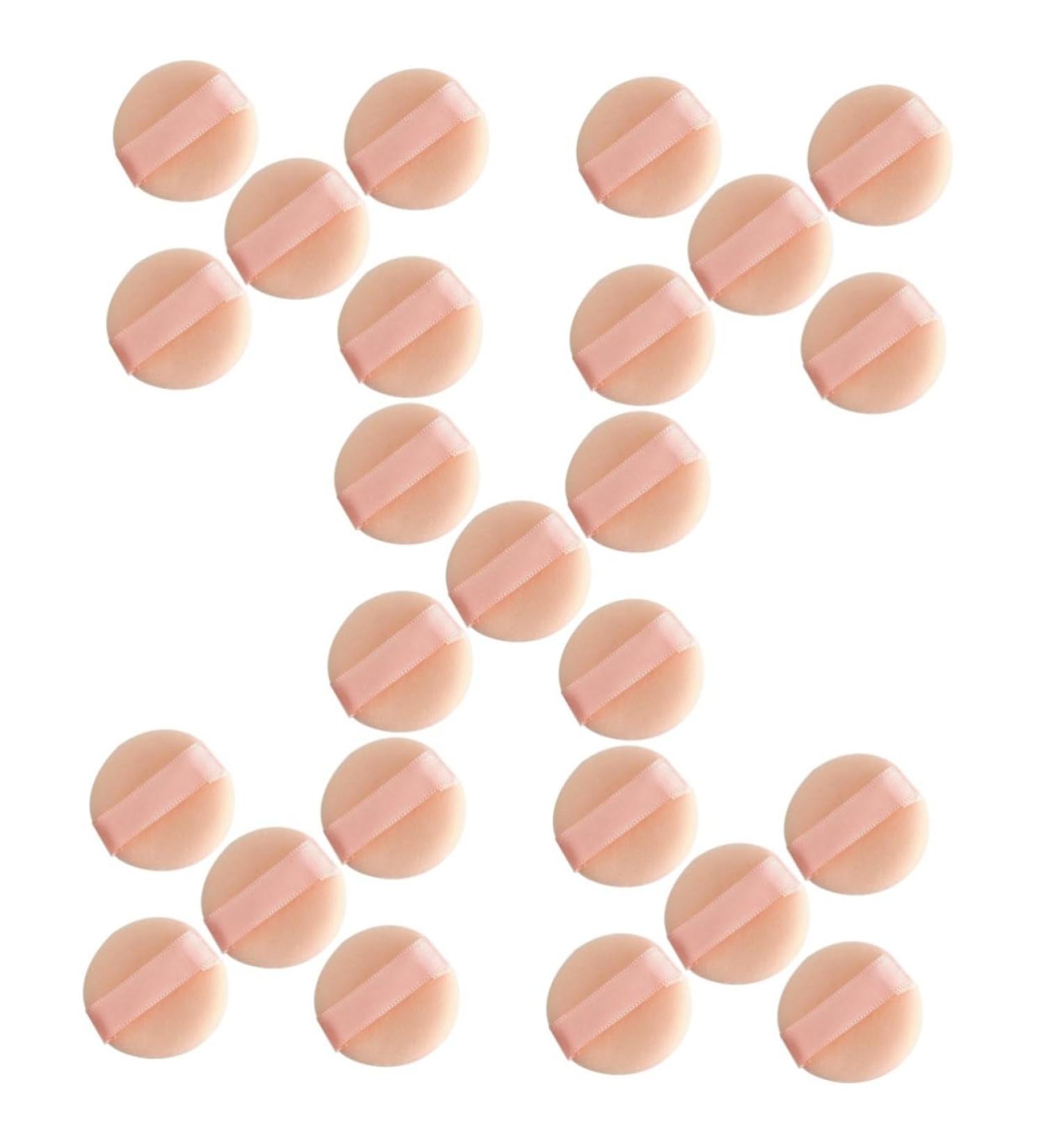 FRCOLOR 25 Pcs Powder Puffs - Premium Makeup Esponjas for Blush & Setting Powder | Perfect for Face & Foundation - Global Shipping Available - Buy Online on GoSupps.com