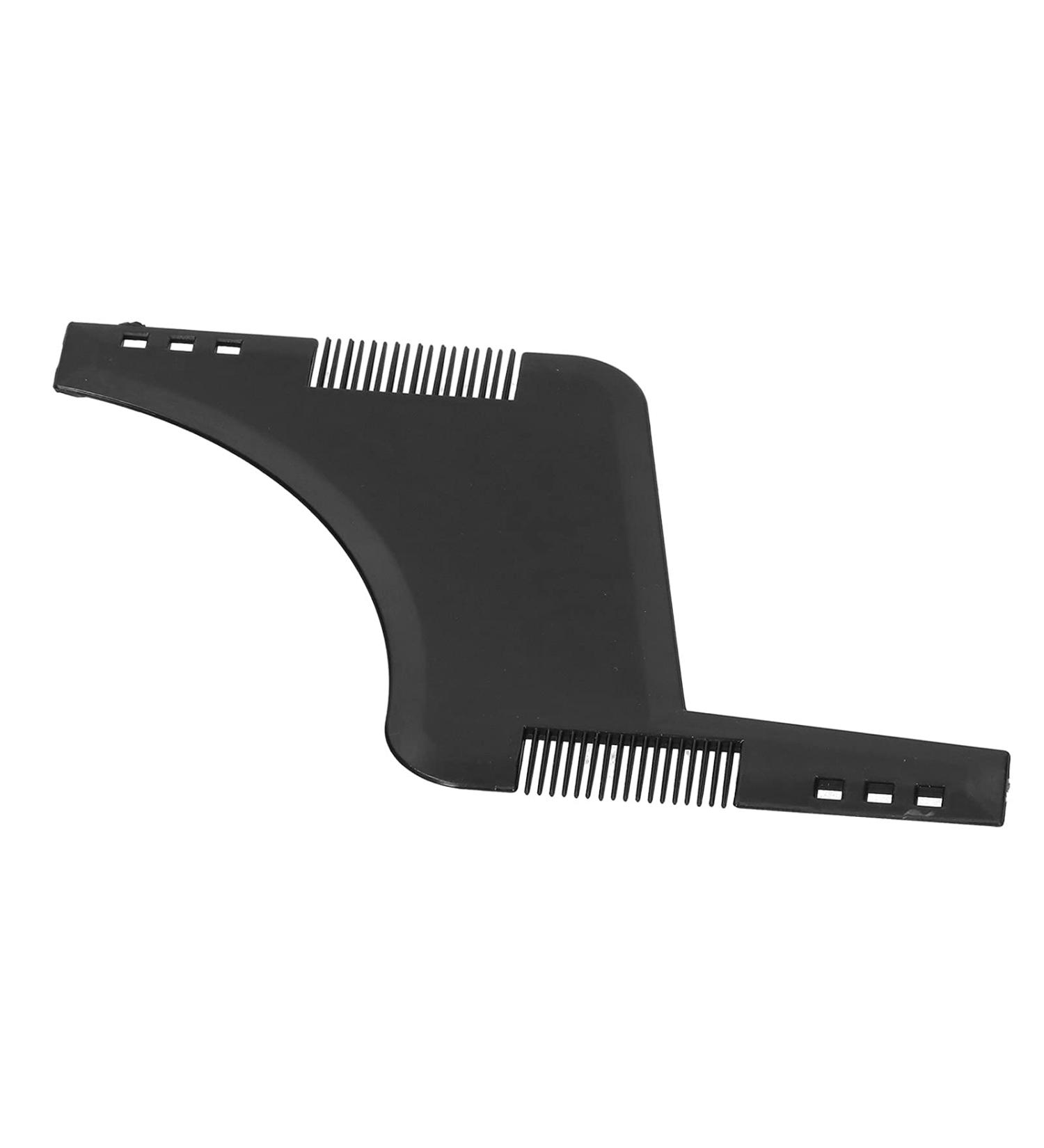 Beard Template Comb Men's Beard Comb Sideburn Styling Comb Beard Trimming Comb Beard Styling Comb Makeup Comb Black - Buy Online on GoSupps.com