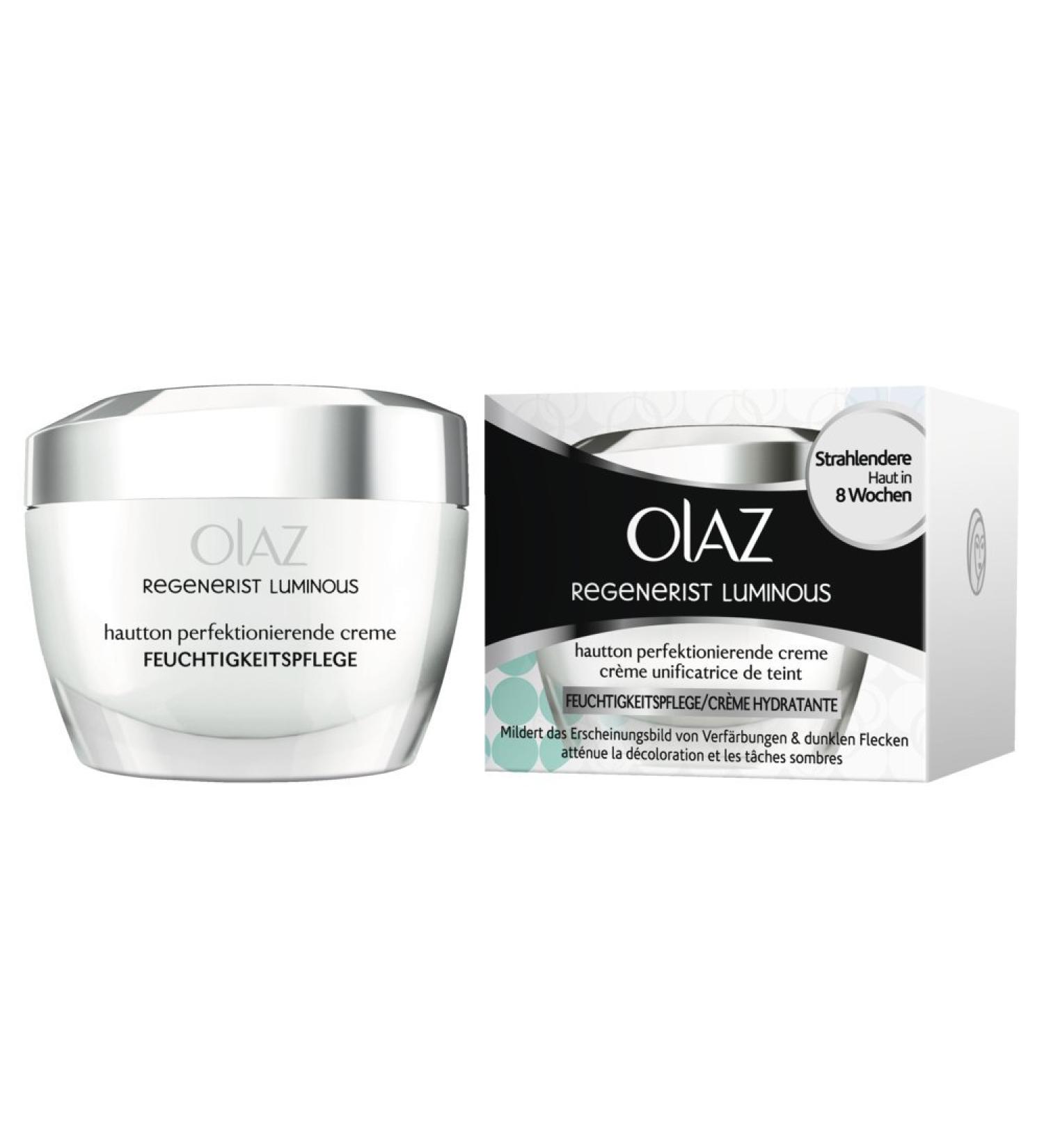 Olaz Regenerist 50 ml Luminous Skin Tone Perfecting Cream, 1 Pack (1 x 1 Item)